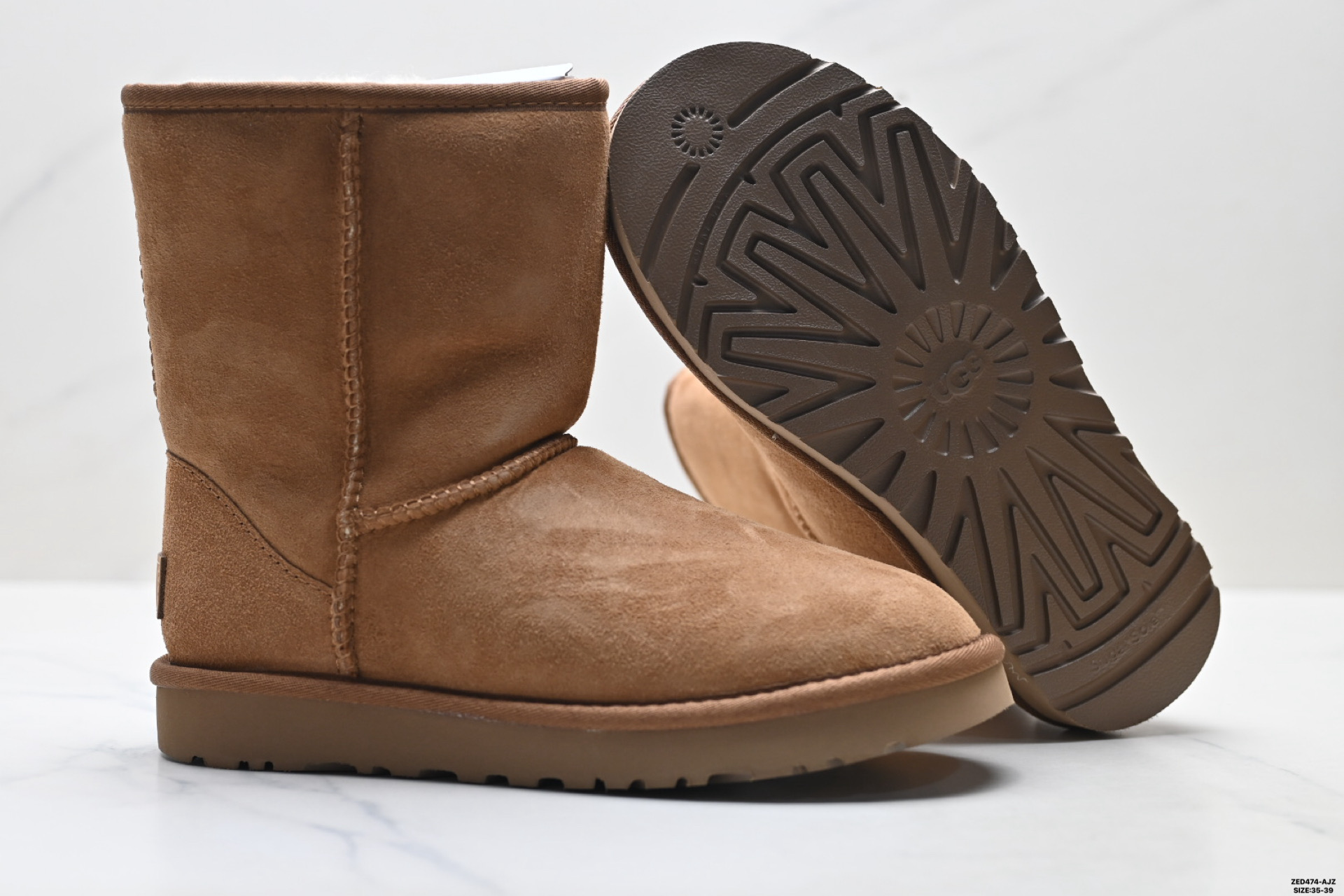 280 UGG CLASSIC SHORT II 麂皮 高筒保暖雪地靴 1016223-Chinese UA Cheap High Quatity Brand Clothes Bags handbags Sneakers wholesale wholesaler seller from China Factory suppliers Fashion Clothing Shoes best Quality Beautiful Price 280 UGG CLASSIC SHORT II 麂皮 高筒保暖雪地靴 1016223