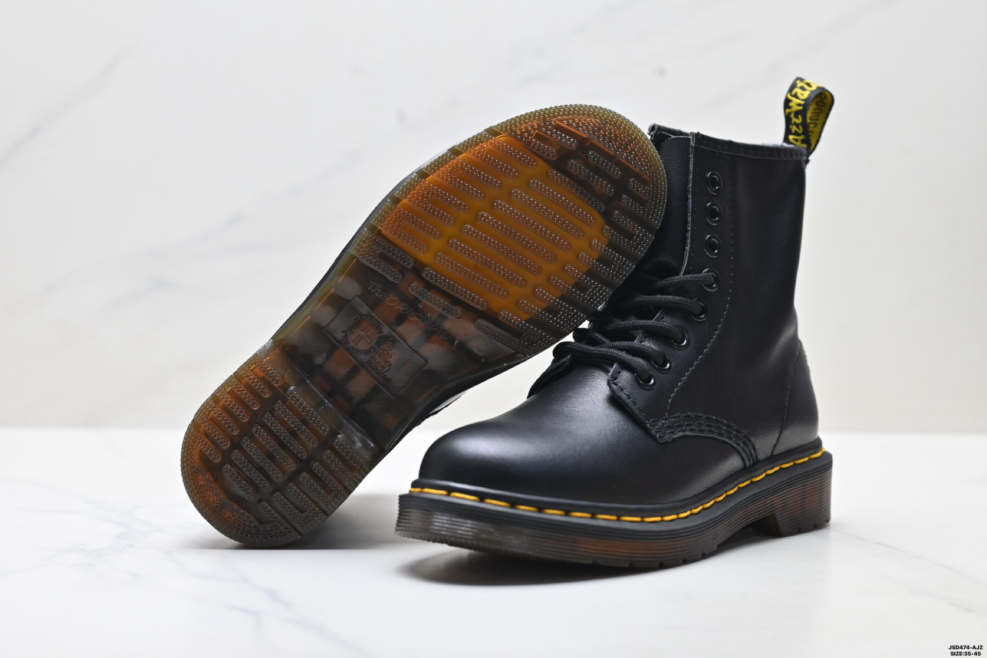 220 Dr.martens马汀博士 Martens 1460 Smooth Leather Platform系列松糕高帮英伦骑士朋克复古机车厚底粗跟 马丁靴 R1182