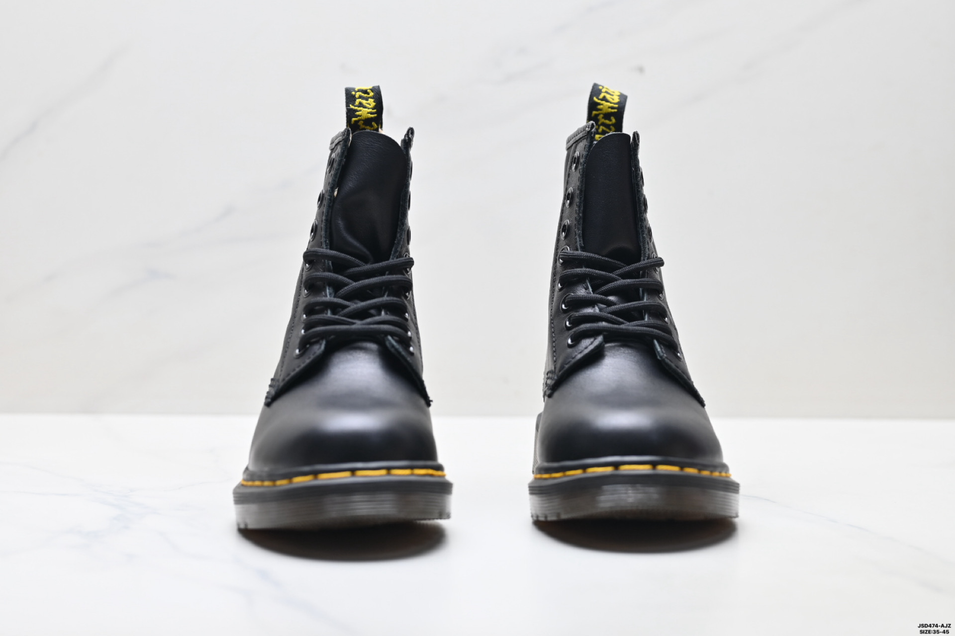 220 Dr.martens马汀博士 Martens 1460 Smooth Leather Platform系列松糕高帮英伦骑士朋克复古机车厚底粗跟 马丁靴 R1182