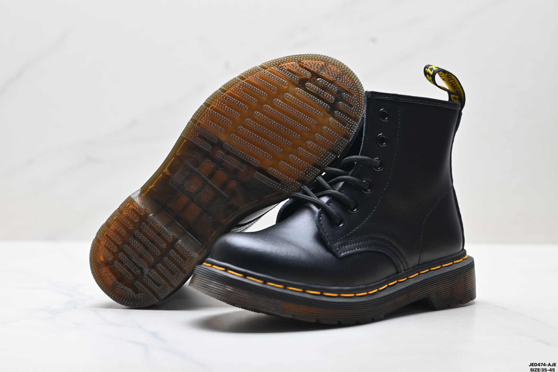 170 Dr.martens马汀博士 Martens 1046 Smooth Leather Platform系列松糕高帮英伦骑士朋克复古机车厚底粗跟 马丁靴 R1182