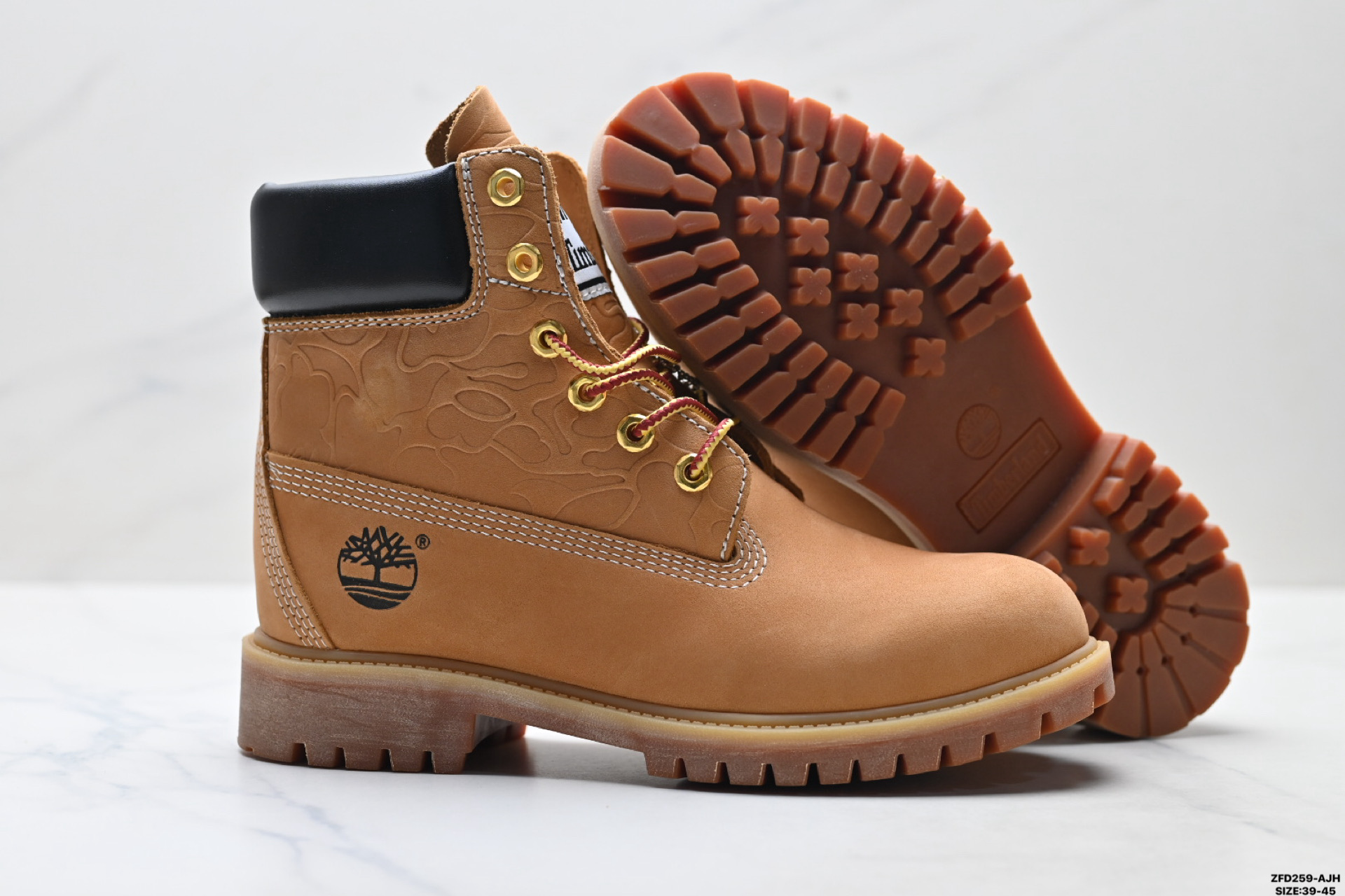 310 Timberland添柏岚 Premium 皮革 耐磨增高舒适 高筒户外靴 TB 010061