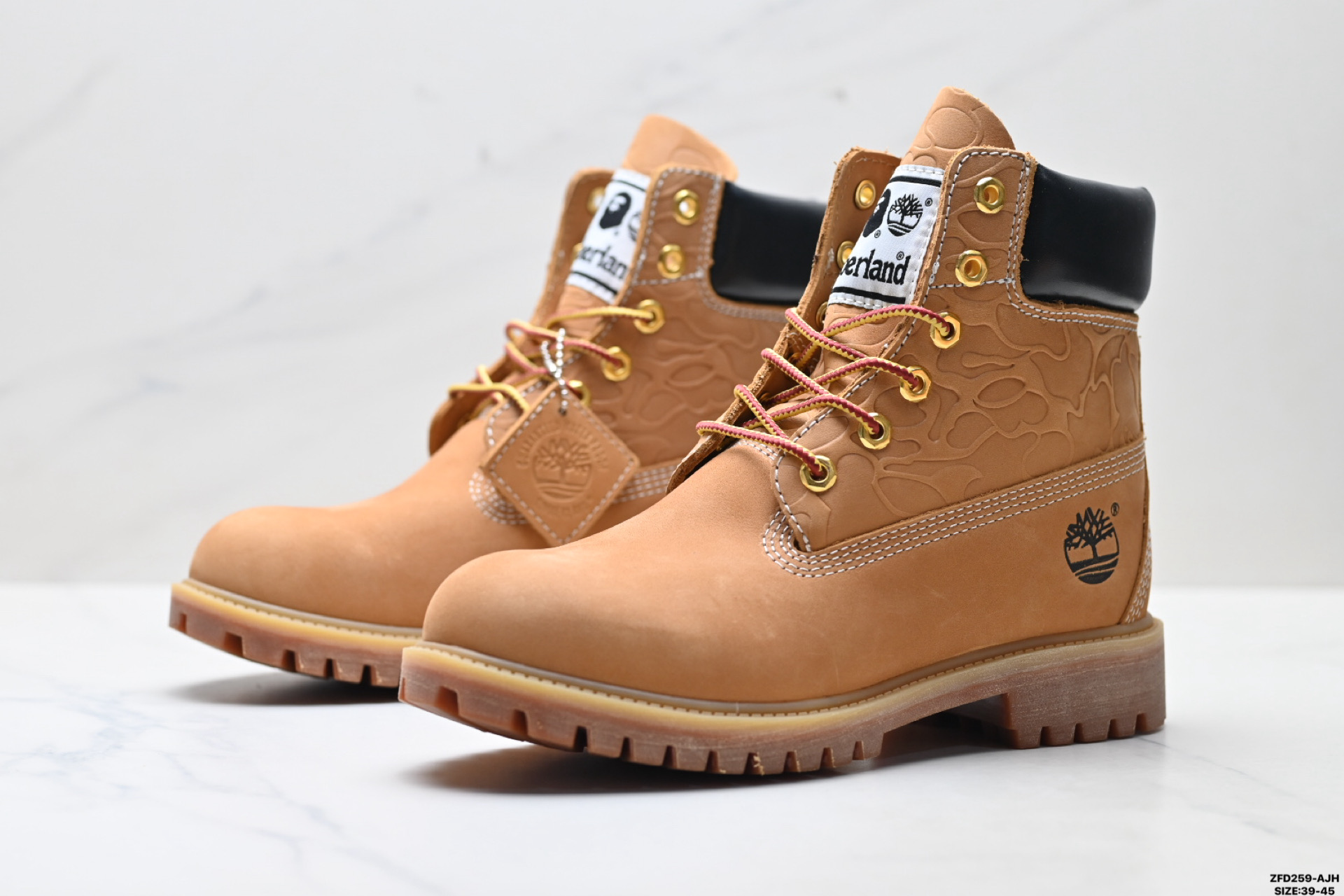 310 Timberland添柏岚 Premium 皮革 耐磨增高舒适 高筒户外靴 TB 010061