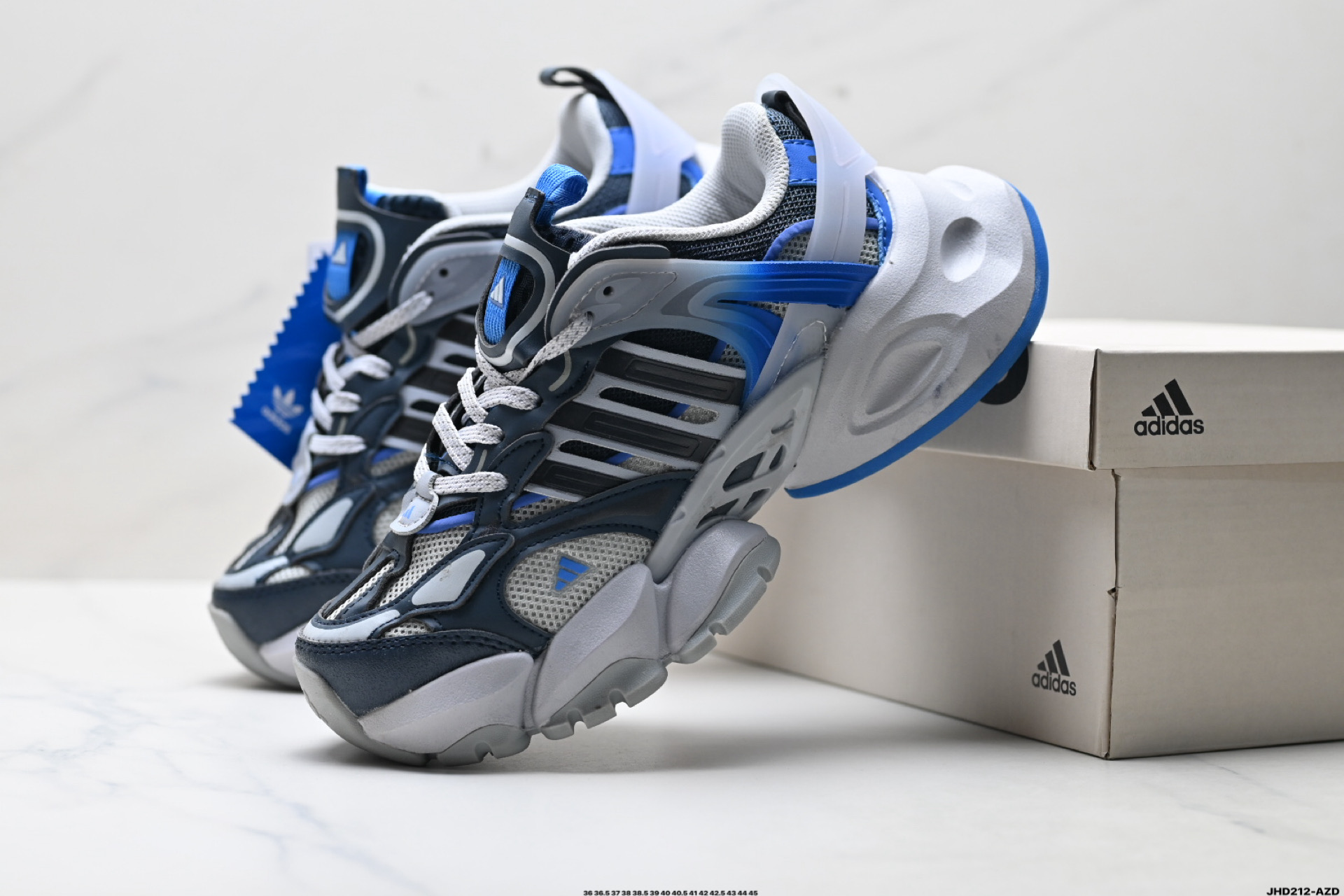 Adidas XLG RUNNER DELUXE系列阿迪达斯 低帮增高复古中性休闲运动老爹鞋 IH7802