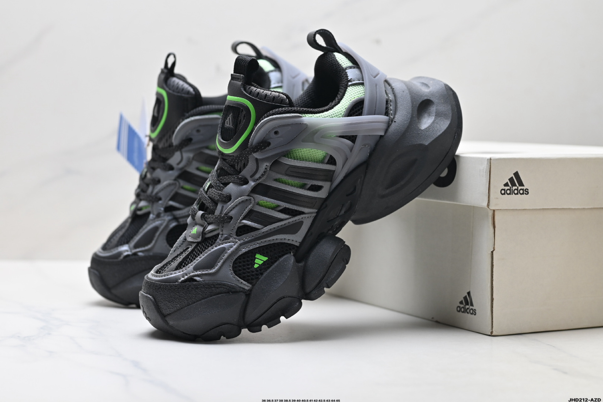 Adidas XLG RUNNER DELUXE系列阿迪达斯 低帮增高复古中性休闲运动老爹鞋 IH7802