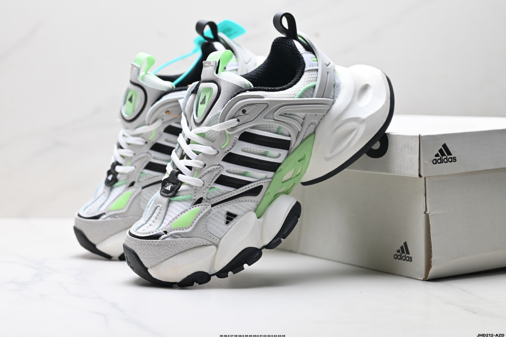 Adidas XLG RUNNER DELUXE系列阿迪达斯 低帮增高复古中性休闲运动老爹鞋 IH7802
