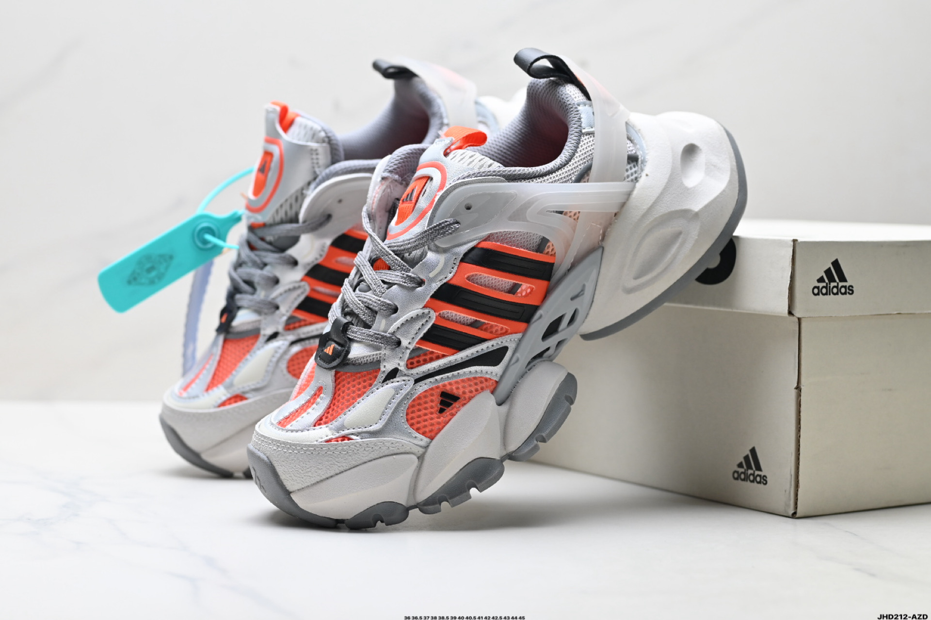 Adidas XLG RUNNER DELUXE系列阿迪达斯 低帮增高复古中性休闲运动老爹鞋 IH7802