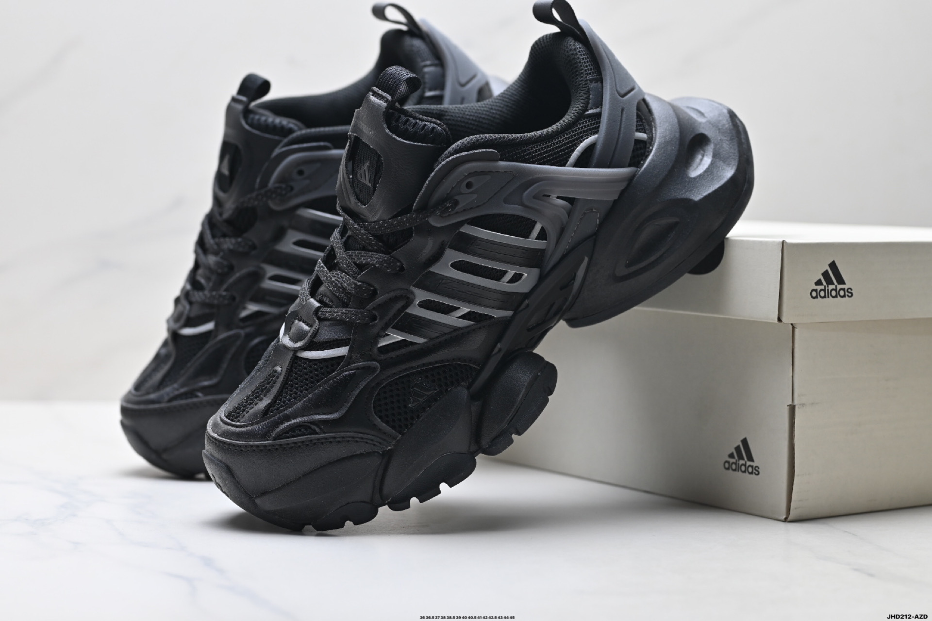 Adidas XLG RUNNER DELUXE系列阿迪达斯 低帮增高复古中性休闲运动老爹鞋 IH7802