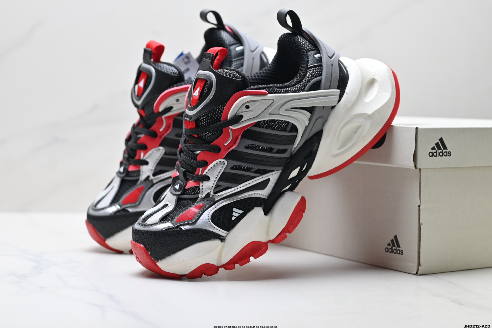 Adidas XLG RUNNER DELUXE系列阿迪达斯 低帮增高复古中性休闲运动老爹鞋 IH7802