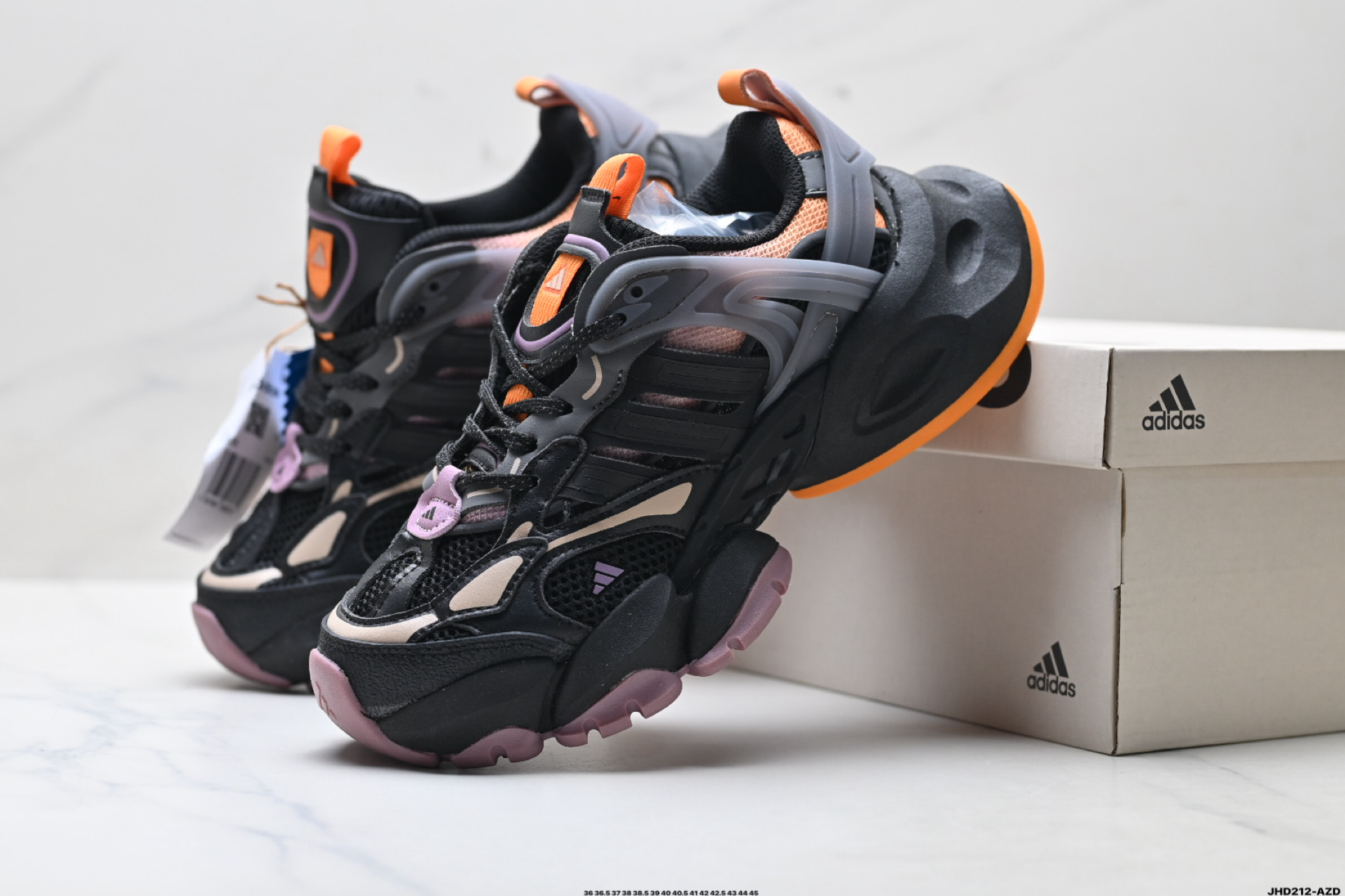 Adidas XLG RUNNER DELUXE系列阿迪达斯 低帮增高复古中性休闲运动老爹鞋 IH7802