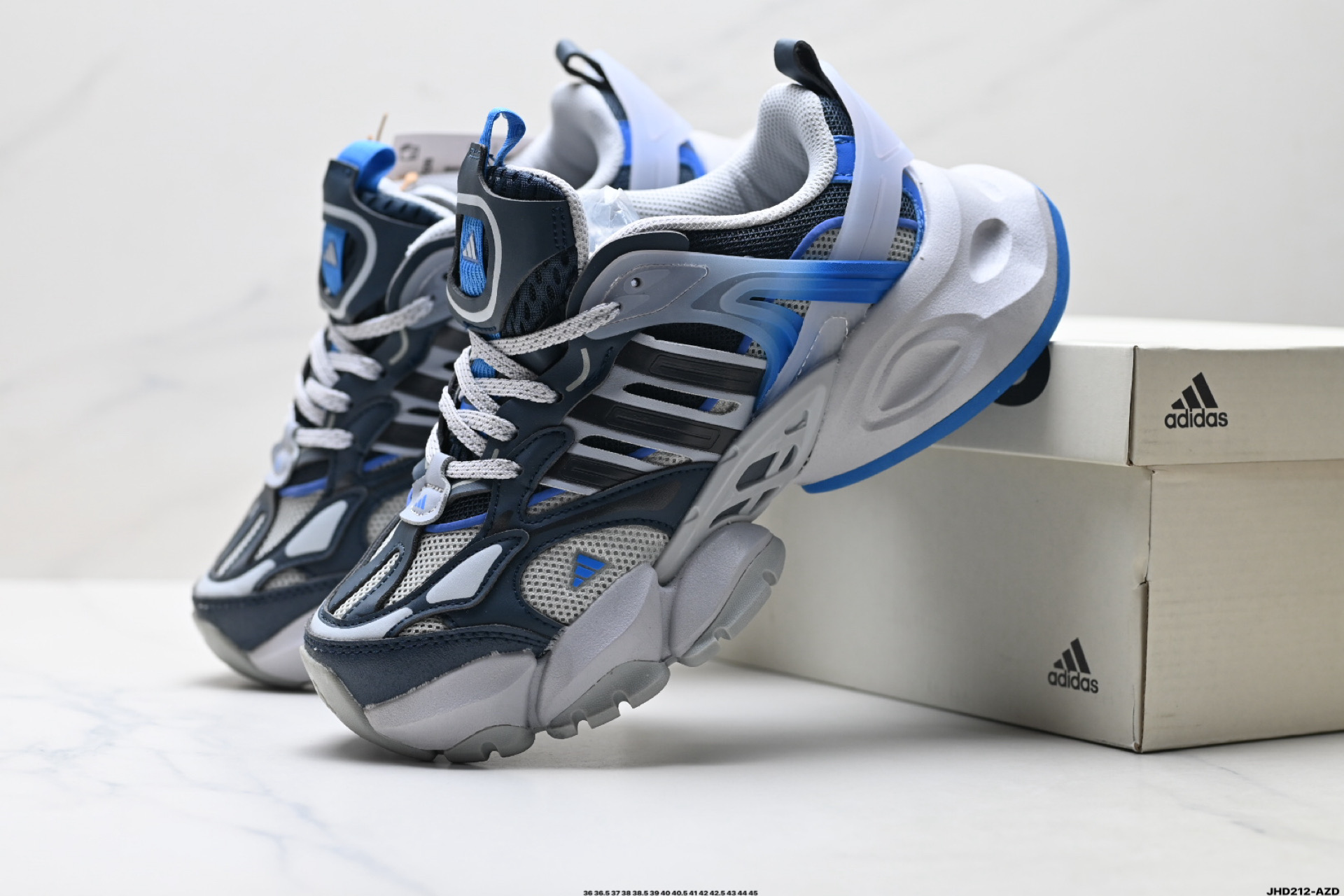 Adidas XLG RUNNER DELUXE系列阿迪达斯 低帮增高复古中性休闲运动老爹鞋 IH7802