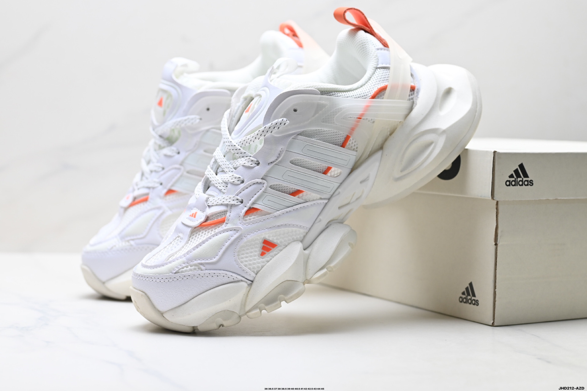 Adidas XLG RUNNER DELUXE系列阿迪达斯 低帮增高复古中性休闲运动老爹鞋 IH7802