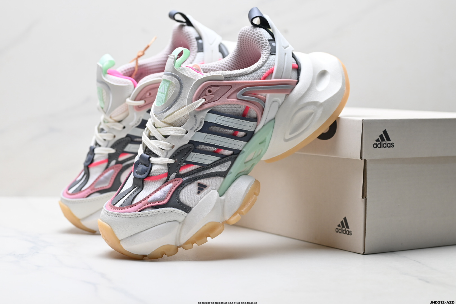 Adidas XLG RUNNER DELUXE系列阿迪达斯 低帮增高复古中性休闲运动老爹鞋 IH7802