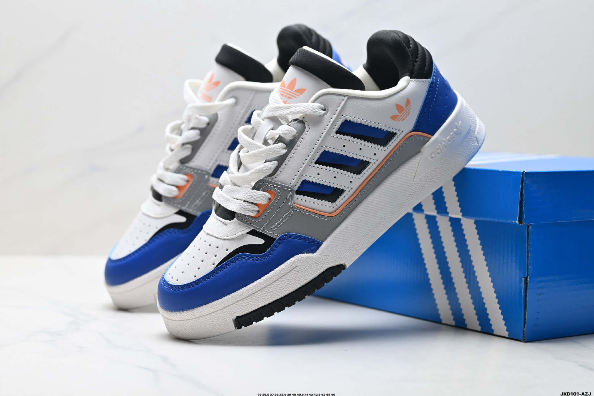 Adidas Originals Drop Step 42 Low 2 阿迪达斯 皮革系带 防滑耐磨 低帮板鞋 IG4332