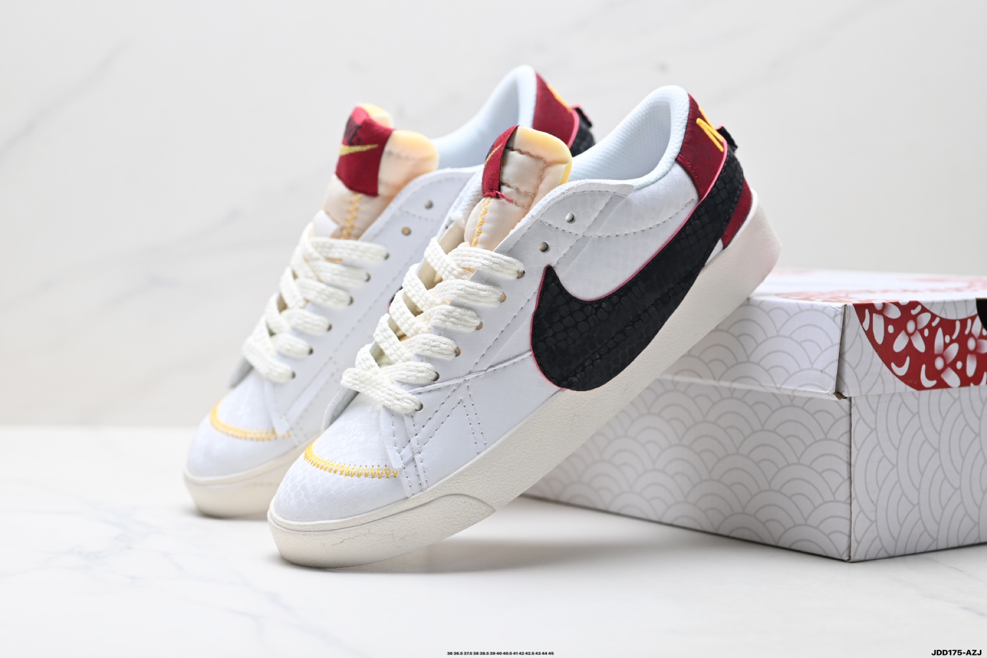 NK Blazer Low‘77 Jumbo 经典百搭低帮开拓者休闲运动板鞋 DQ1470-132