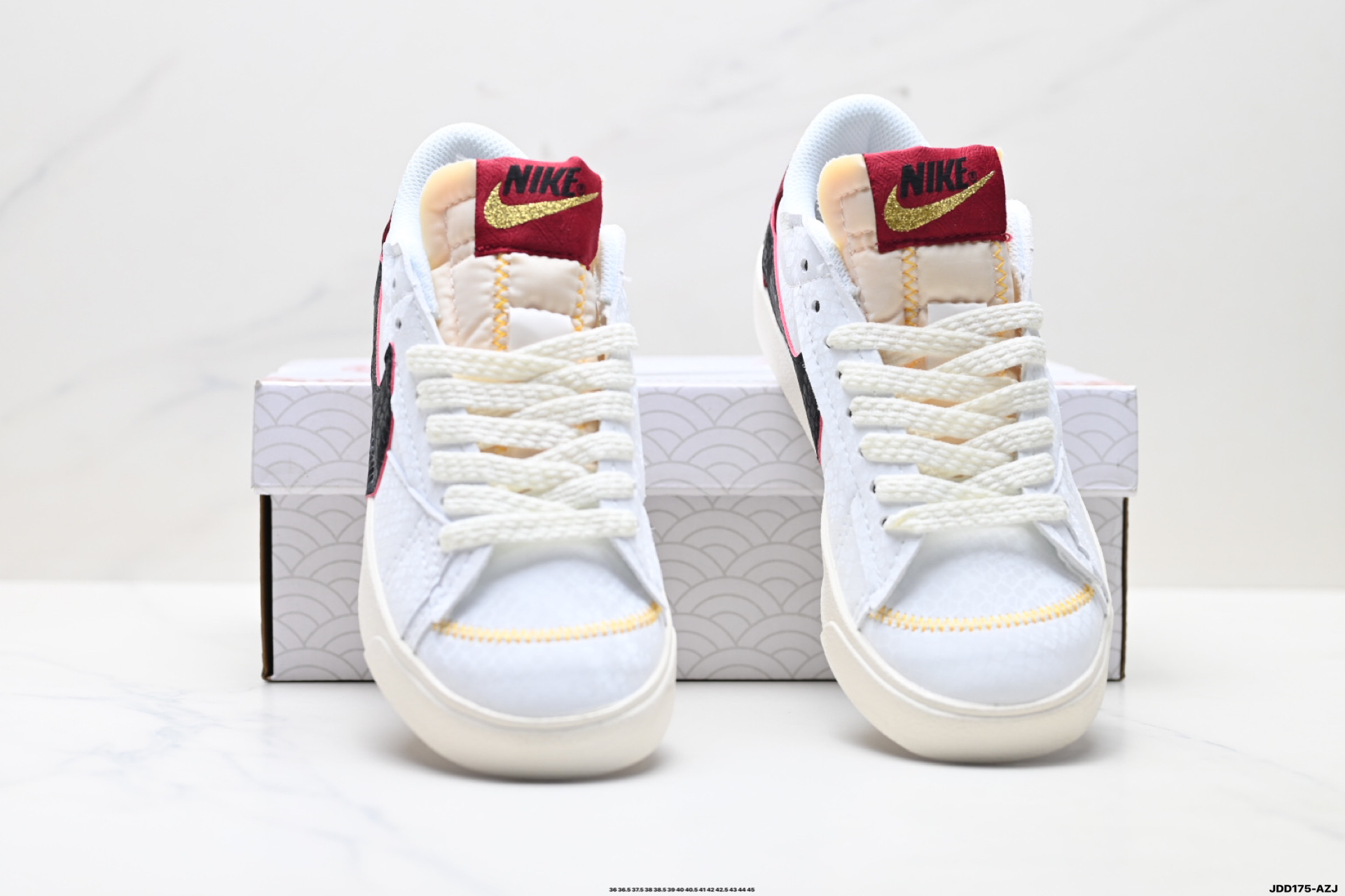 NK Blazer Low‘77 Jumbo 经典百搭低帮开拓者休闲运动板鞋 DQ1470-132