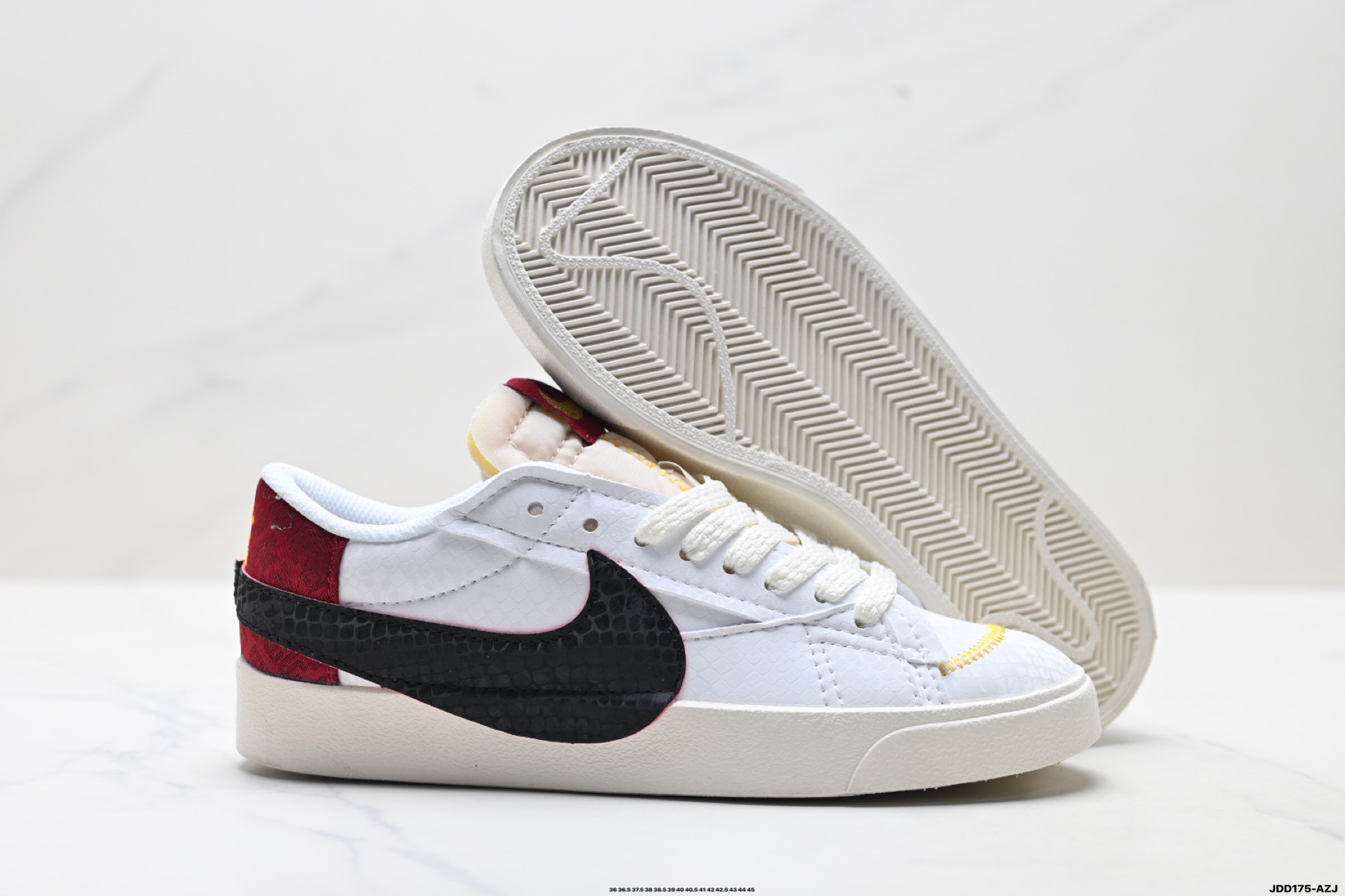 NK Blazer Low‘77 Jumbo 经典百搭低帮开拓者休闲运动板鞋 DQ1470-132