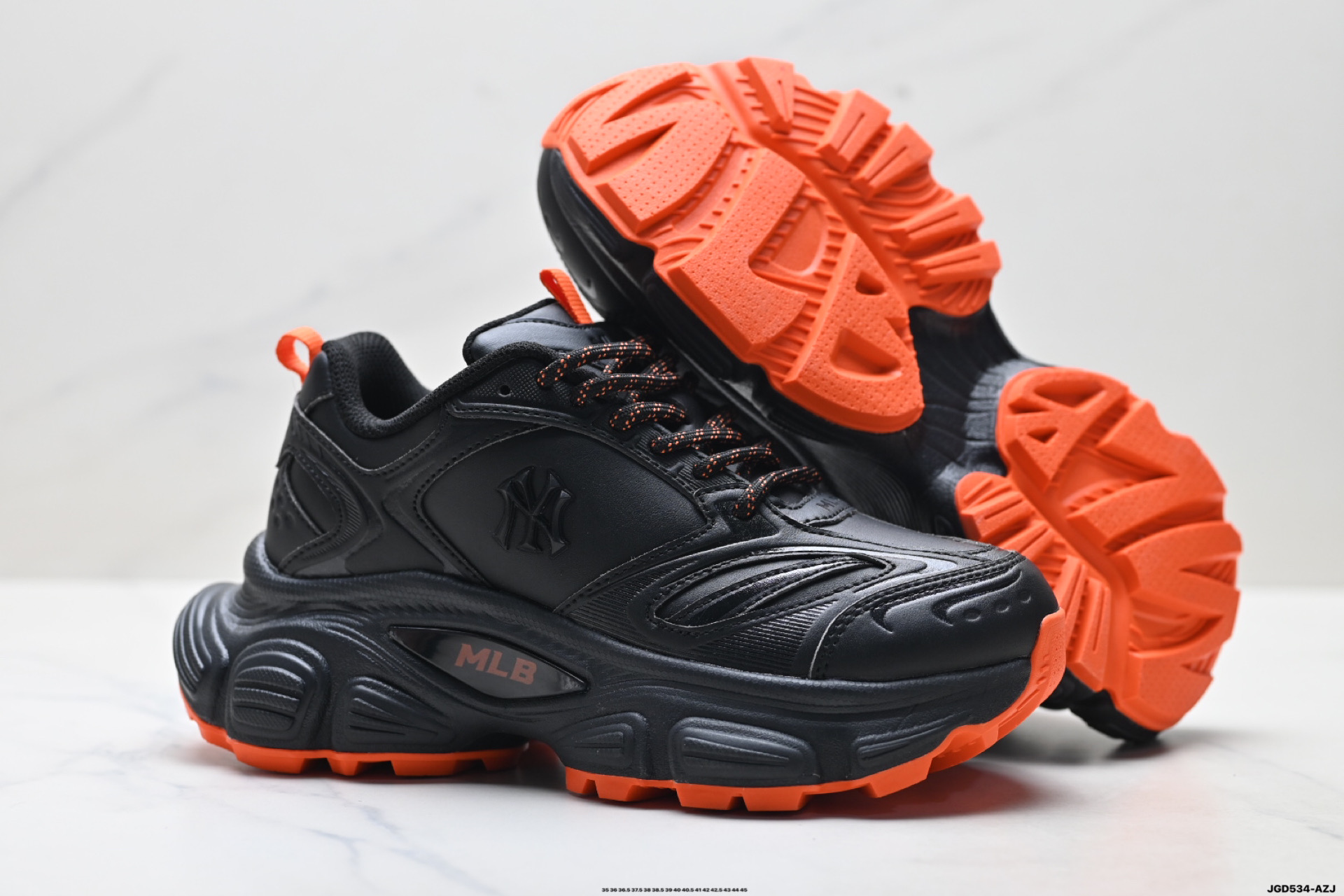 MLB Winner Chunky 百搭舒适休闲潮流运动厚底增高防滑耐磨 低帮 老爹鞋 3ASHWO05N