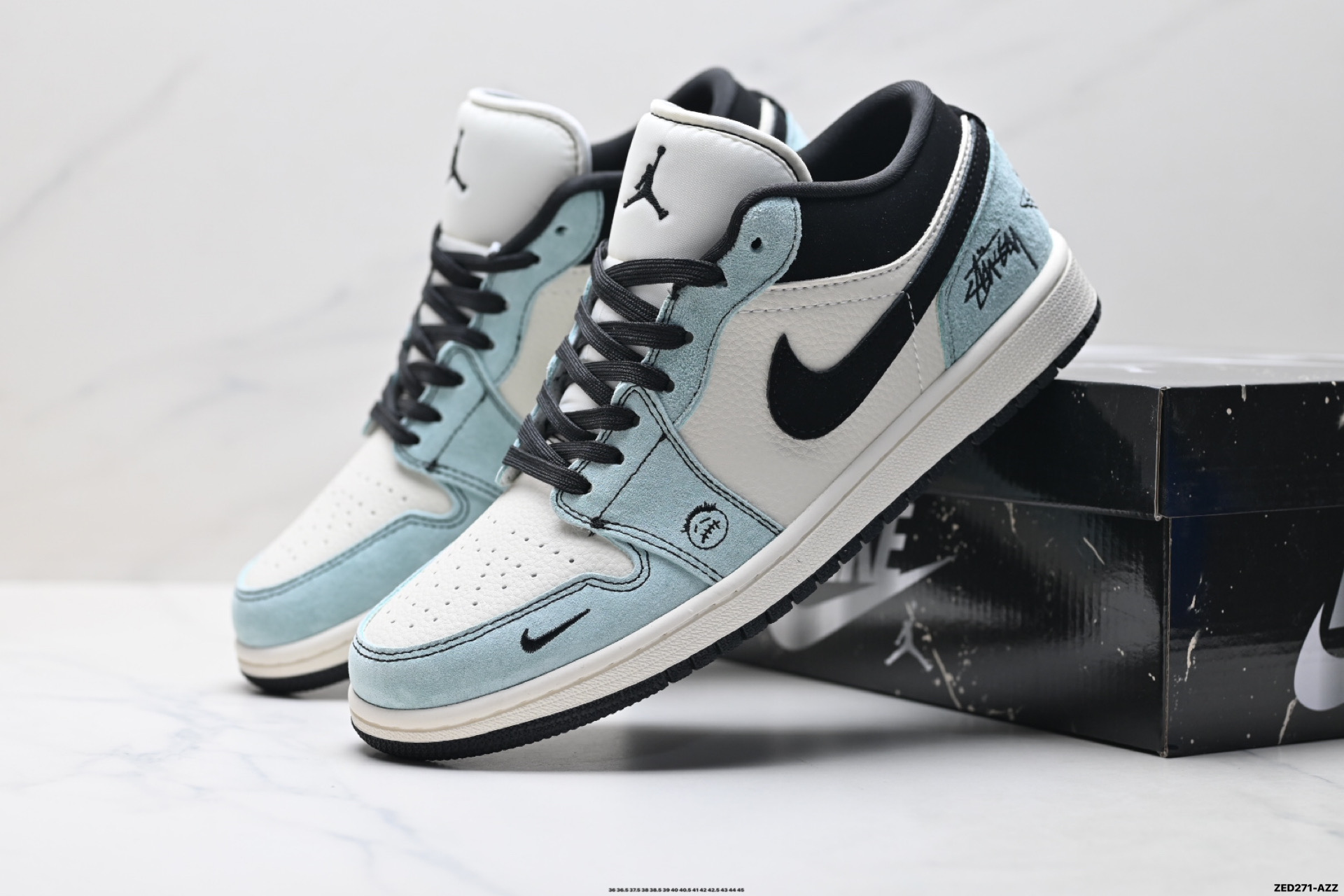 Nike Air Jordan 1 Low AJ1乔1低帮休闲板鞋 QJ1988-005