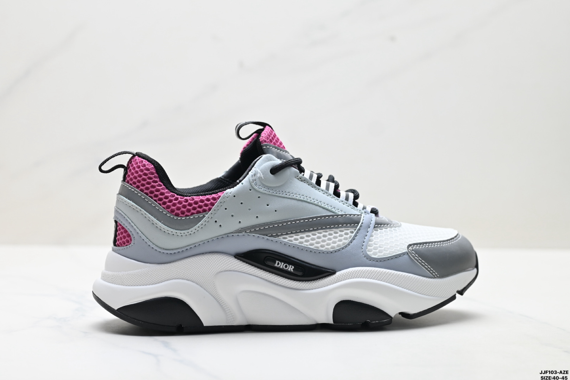 💰125 真标✅DIOR迪奥 B22 牛皮 科技网布 舒适日常 低帮 生活休闲鞋 尺码:40-45 ID:JJF103-AZE