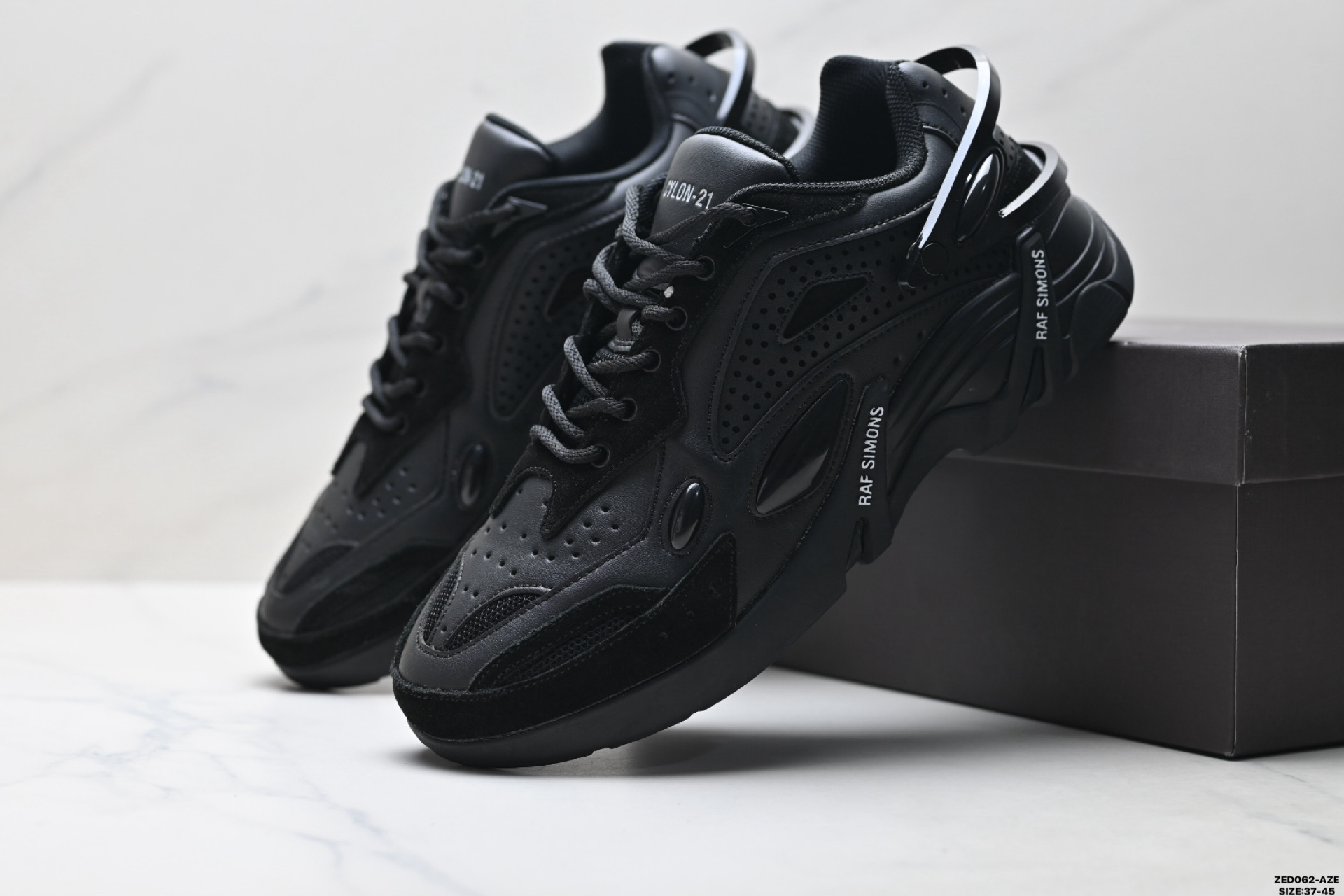 280 RAF SIMONS CYLON-21 潮流运动 织物皮革 圆头系带 低帮休闲鞋 HR740007S-0047-Chinese UA Cheap High Quatity Brand Clothes Bags handbags Sneakers wholesale wholesaler seller from China Factory suppliers Fashion Clothing Shoes best Quality Beautiful Price 280 RAF SIMONS CYLON-21 潮流运动 织物皮革 圆头系带 低帮休闲鞋 HR740007S-0047