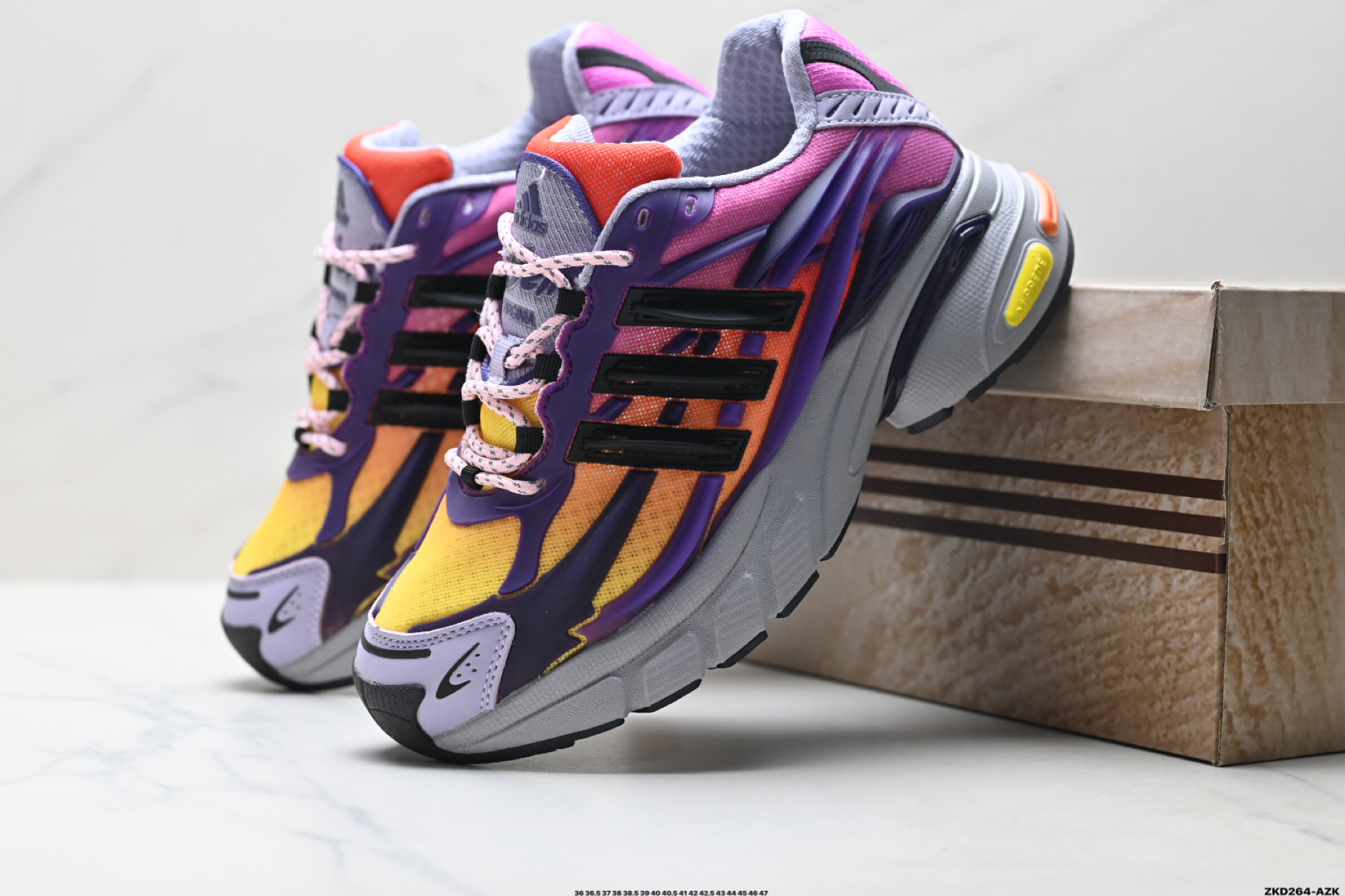 Adidas Adistar Jellyfish 水母系列 阿迪达斯 时尚舒适 耐磨透气 低帮老爹鞋 JP9325