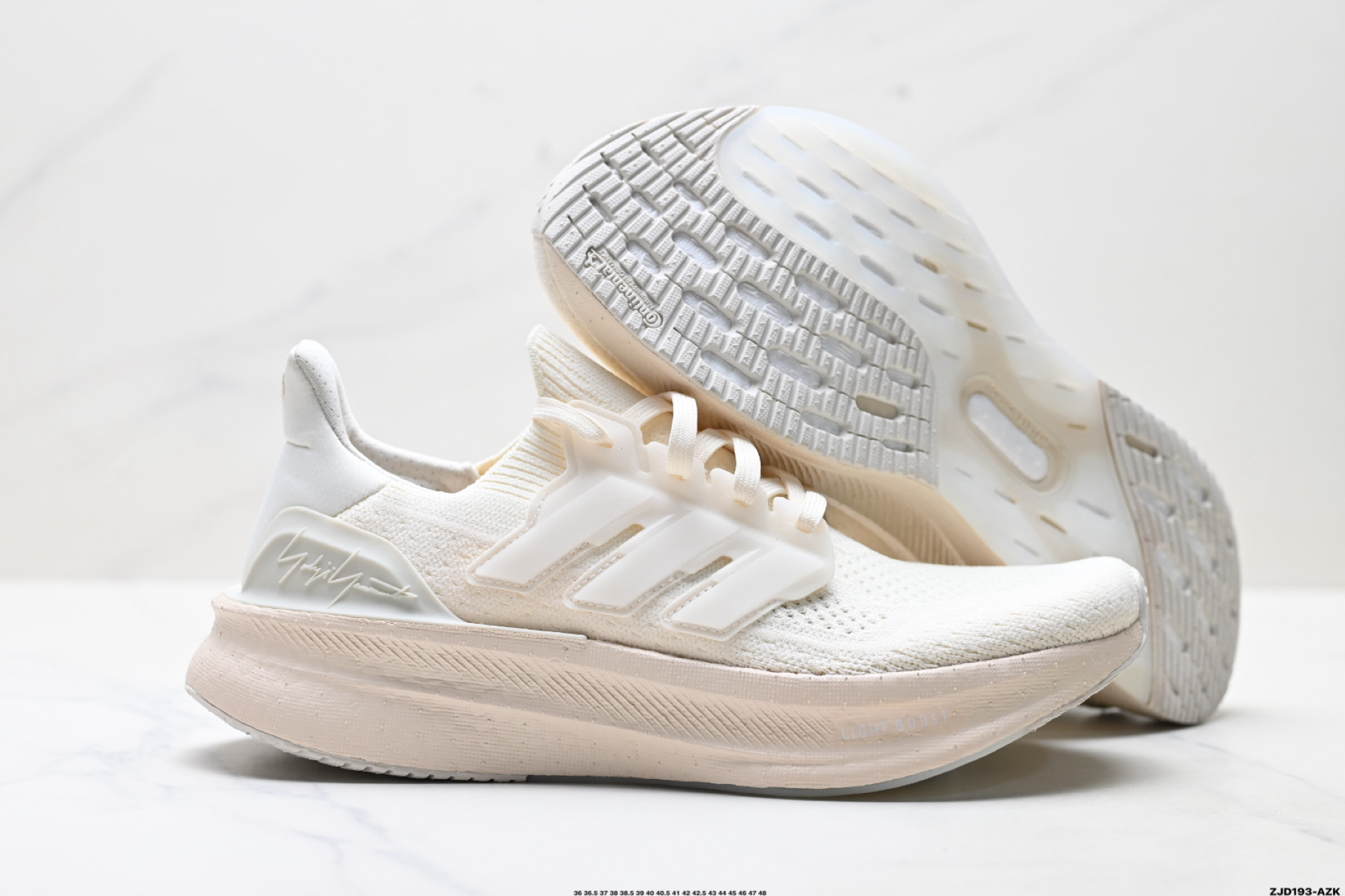 Y-3 Adidas Ultraboost 5 阿迪达斯 耐磨缓震 Boost 爆米花 休闲运动跑鞋 JP7489