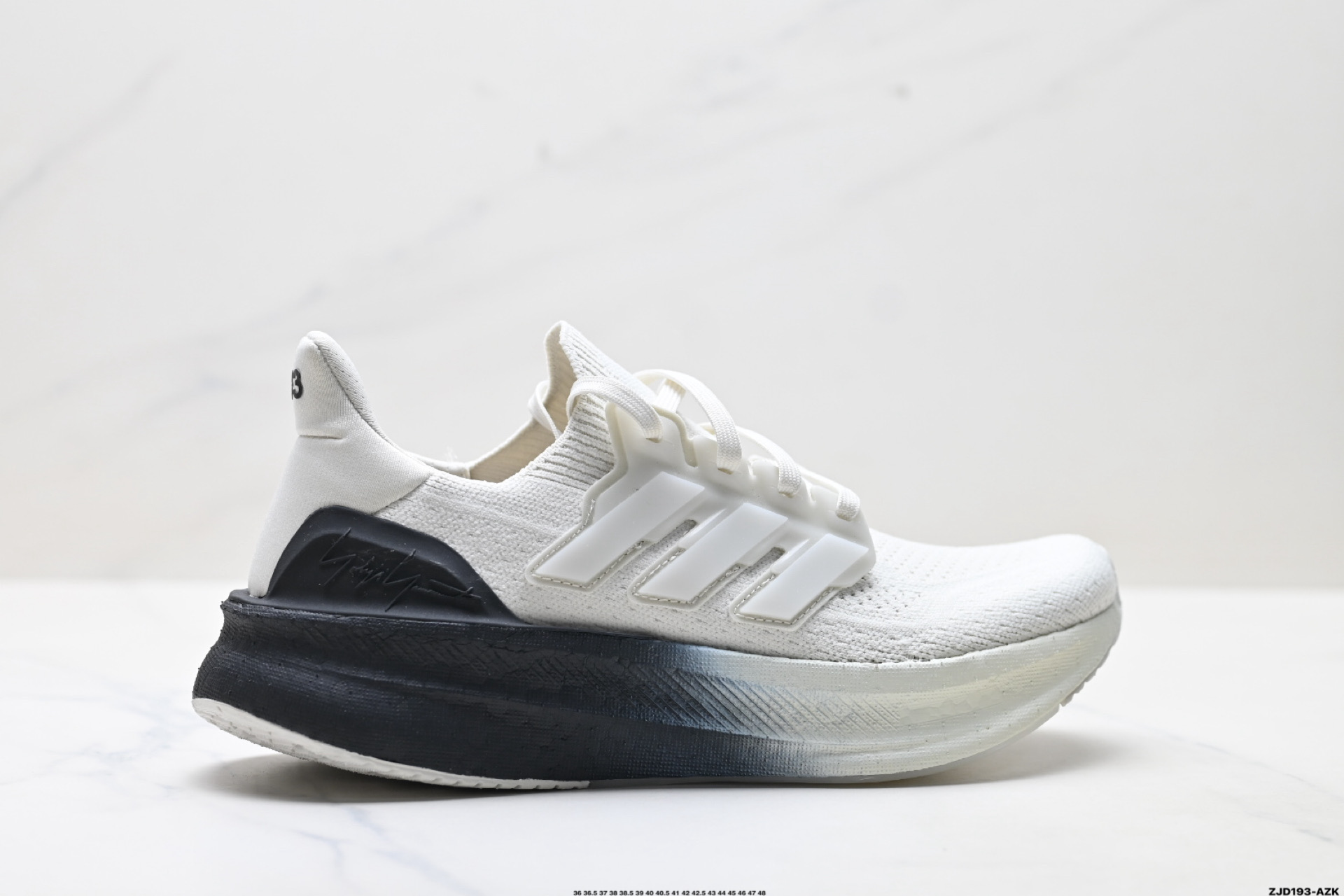 Y-3 Adidas Ultraboost 5 阿迪达斯 耐磨缓震 Boost 爆米花 休闲运动跑鞋 JP7489