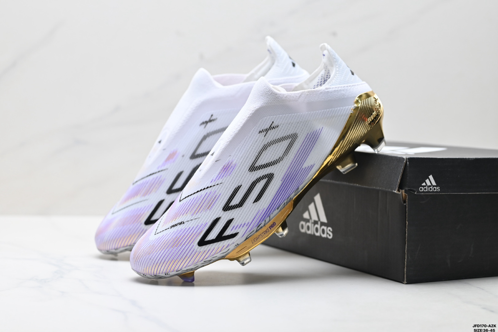 Adidas F50 ELITE 阿迪达斯 舒适百搭 防滑耐磨包裹性 足球鞋 JH7625