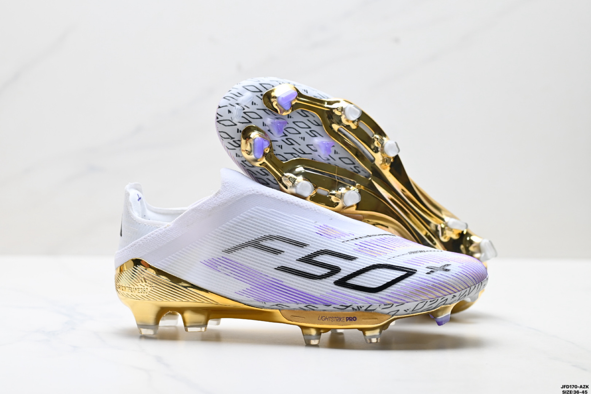 Adidas F50 ELITE 阿迪达斯 舒适百搭 防滑耐磨包裹性 足球鞋 JH7625