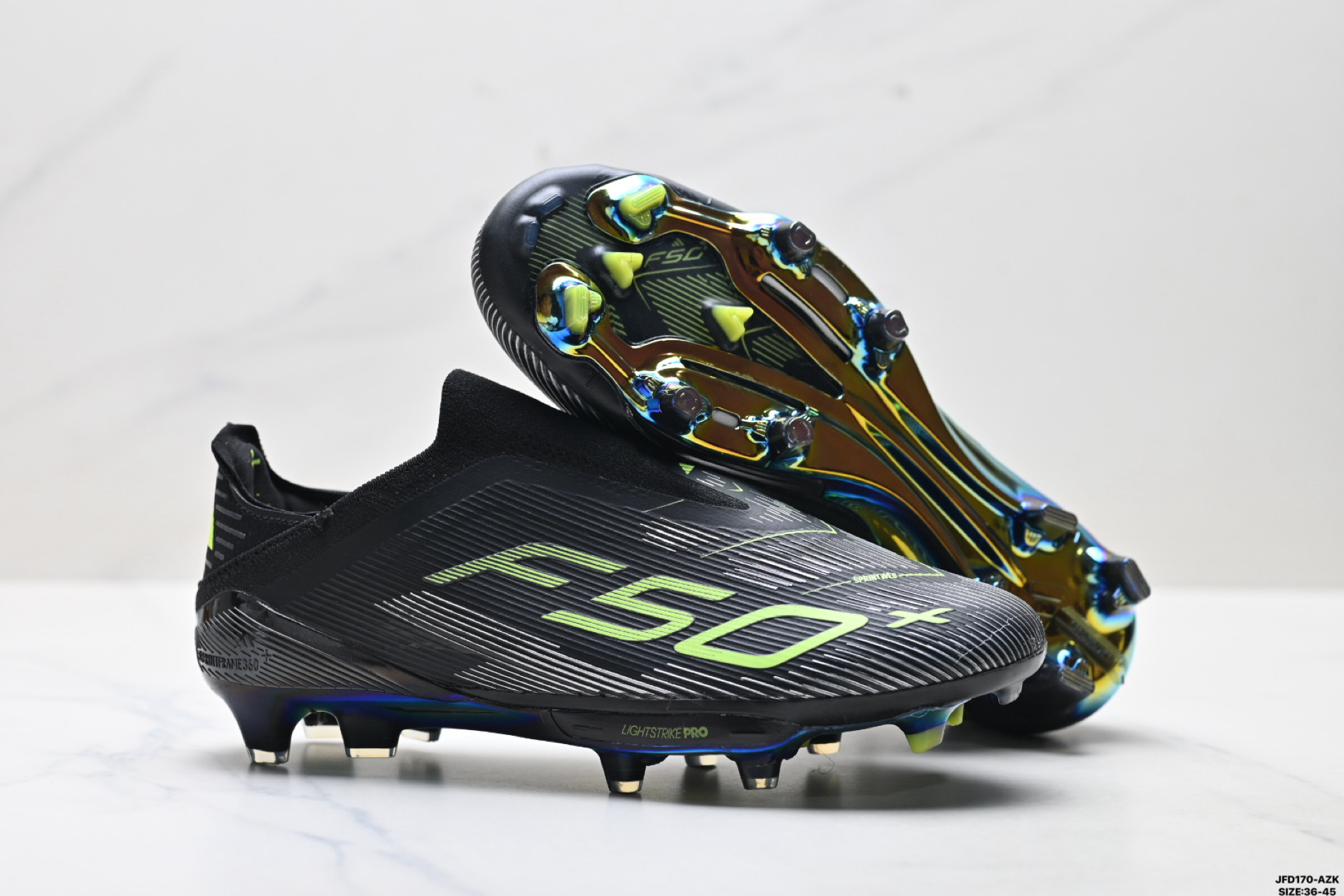 Adidas F50 ELITE 阿迪达斯 舒适百搭 防滑耐磨包裹性 足球鞋 JH7625