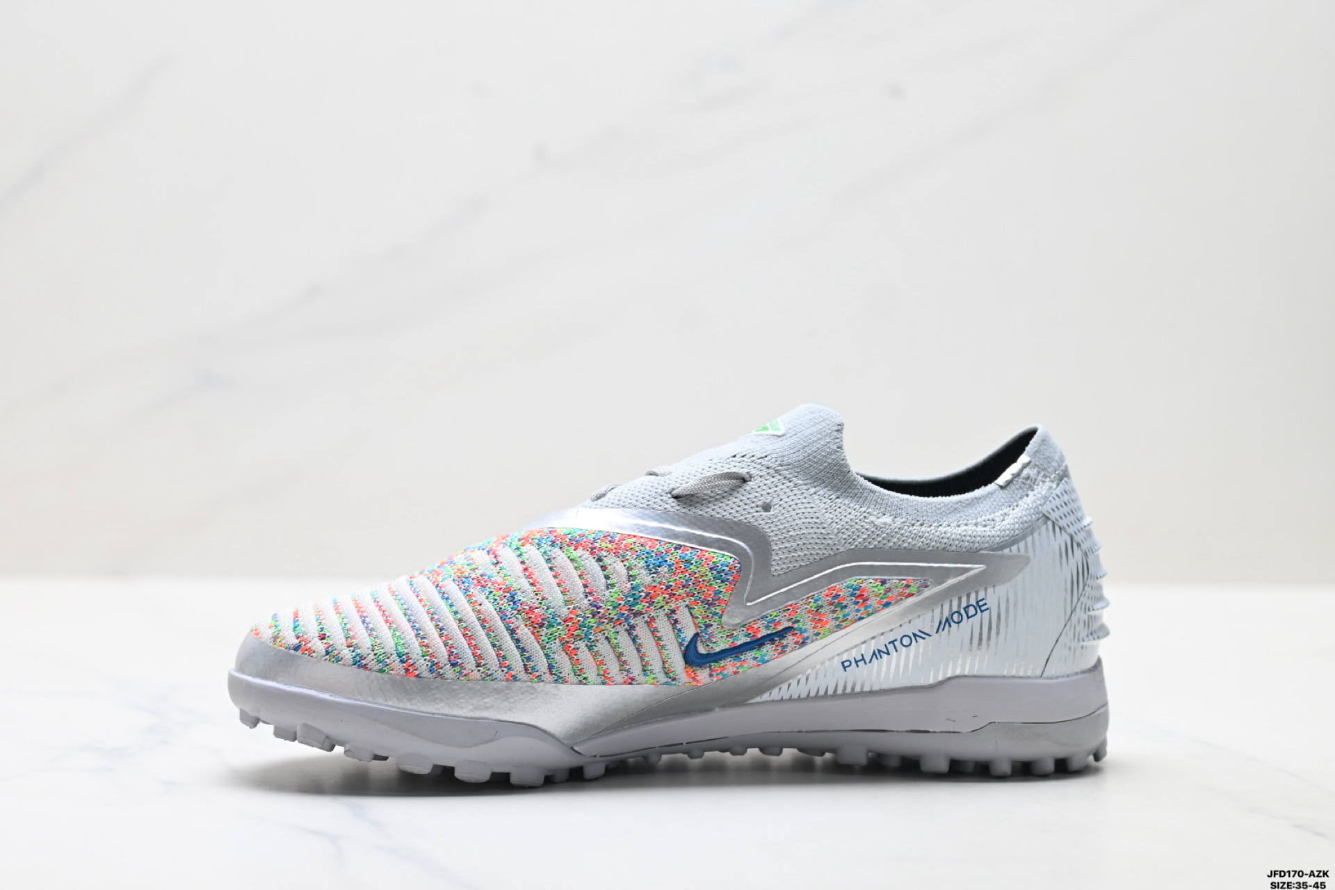 Nike Phantom 6 舒适耐磨 TF 胶质碎钉 耐克 足球鞋 HQ2327-400