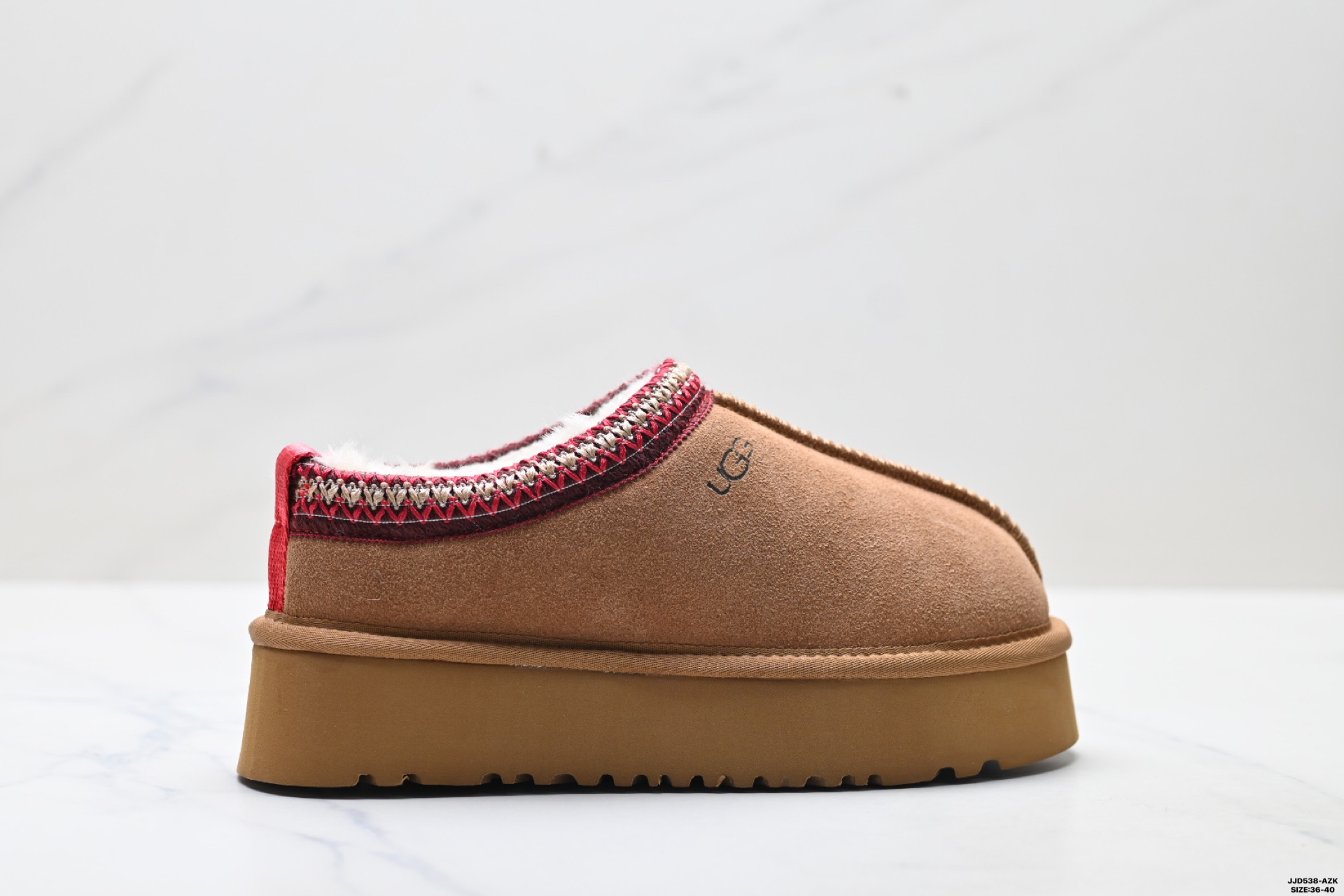 🈴💰120
真标✅UGG TAZZ 舒适柔软时尚 耐磨增高保暖 民族风一脚蹬保暖雪地靴
货号:1122553
尺码:36-40
ID:JJD538-AZK