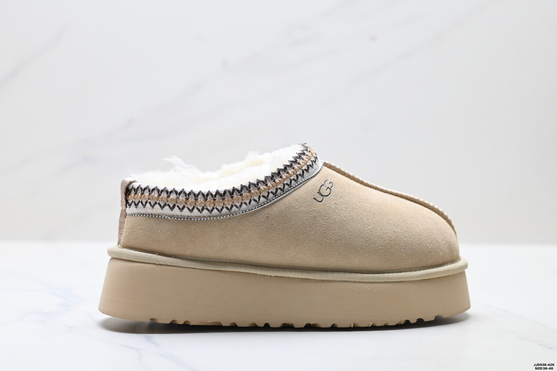 💰120
真标✅UGG TAZZ 舒适柔软时尚 耐磨增高保暖 民族风一脚蹬保暖雪地靴
货号:1122553
尺码:36-40
ID:JJD538-AZK