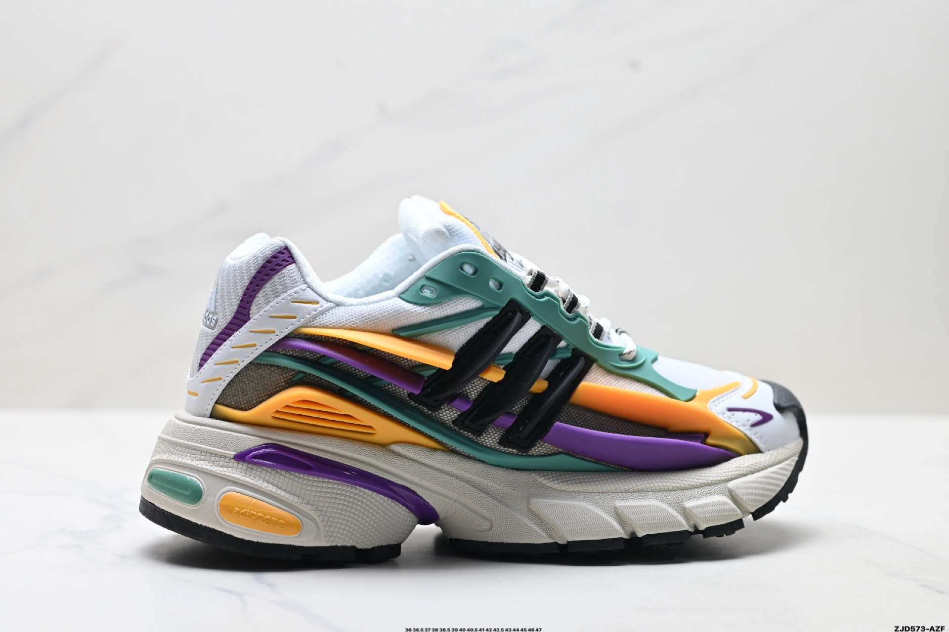 💰220
公司级✅Adidas Adistar Jellyfish 水母系列 阿迪达斯 时尚舒适 耐磨透气 低帮老爹鞋
以3D风格焕新演绎标志性三条纹 为造型添上点睛之笔 金属质感视觉效果 自带哑光反射 后跟大块的TPU包裹 让增高的大底不再突兀 更显腿长脚细 脚感更加舒适
货号:JP9280
尺码:36 36.5 37 38 38.5 39 40 40.5 41 42 42.5 43 44 45 46 47
ID:ZJD573-AZF