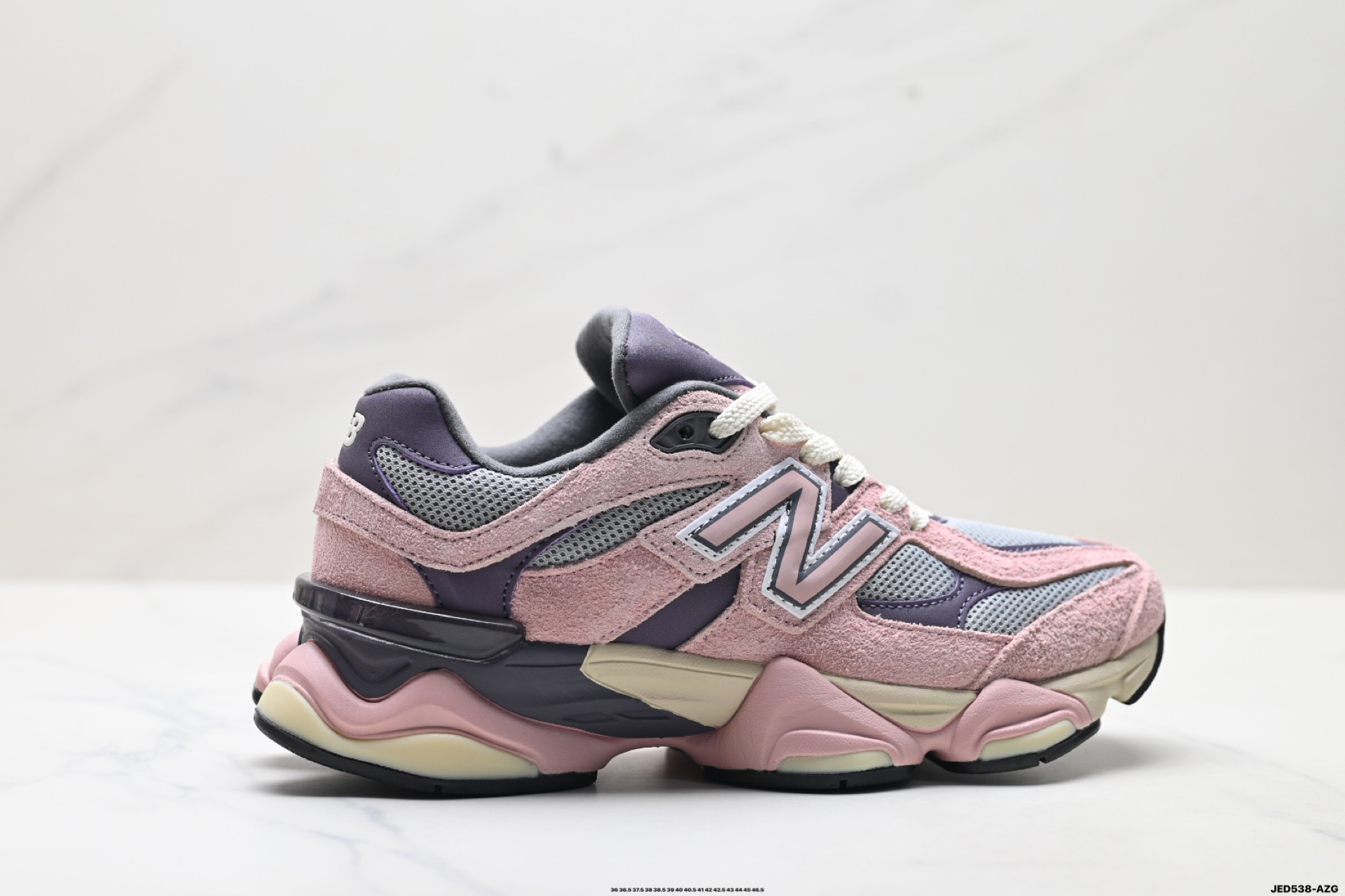 💰140
真标✅New Balance 9060系列 新百伦 复古休闲运动慢跑鞋
鞋面大身由空间双格及磨砂鞋面拼接而生
采用大面积网眼以及麂皮材质覆盖鞋身 还原经典气质 搭载ABZORB避震科技 由泡沫聚酯制成 上脚可以有效减少由鞋反弹对身体及双腿的冲击力
货号:U9060YSO
Size:36 37 37.5 38 38.5 39.5 40 40.5 41.5 42 42.5 43 44 45 46.5
ID:JED538-AZG