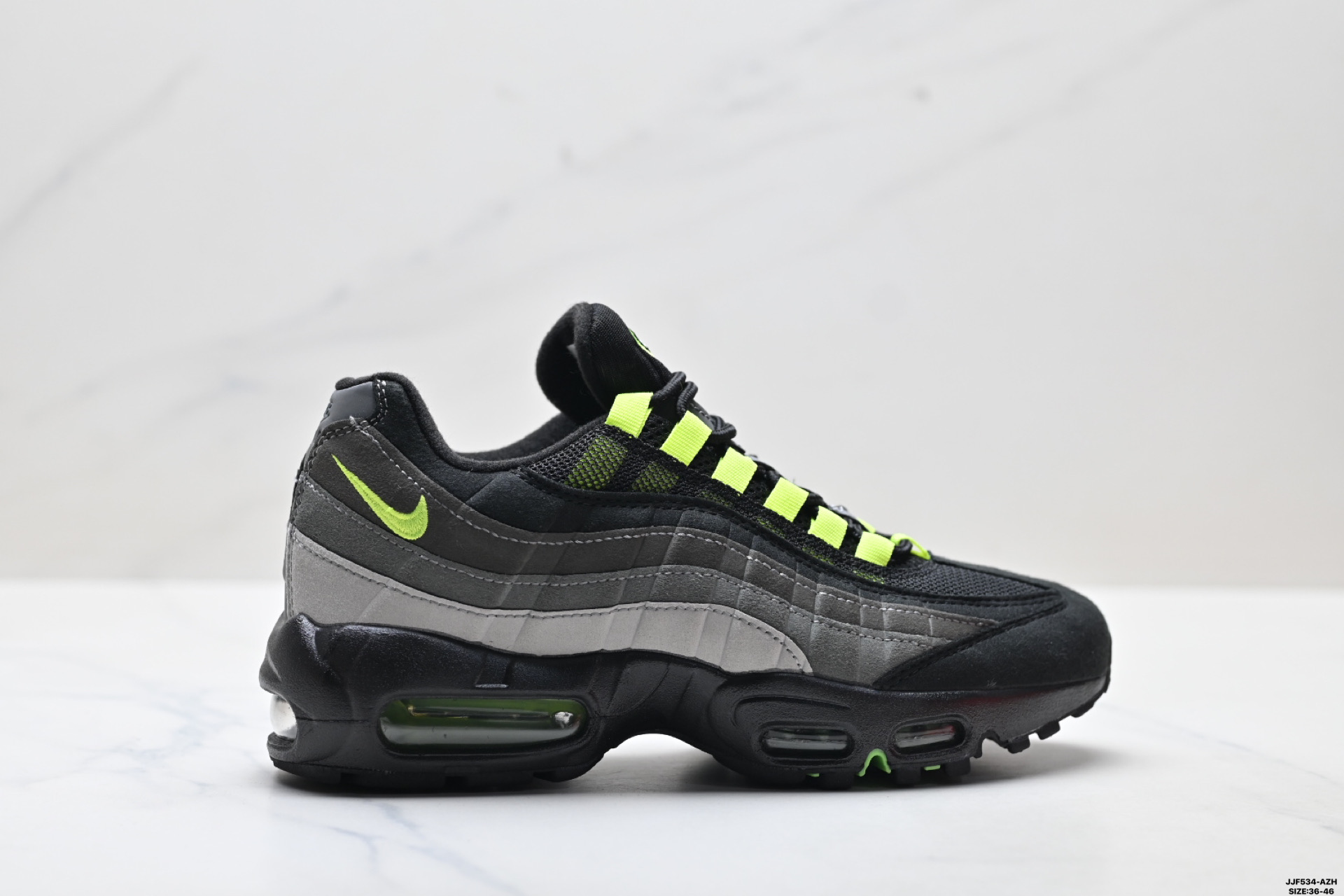 真标✅NIKE AIR MAX 95 TT 耐克 气垫复古慢跑百搭鞋休闲运动鞋 货号:FB2709-003 ID:JJF534-AZH