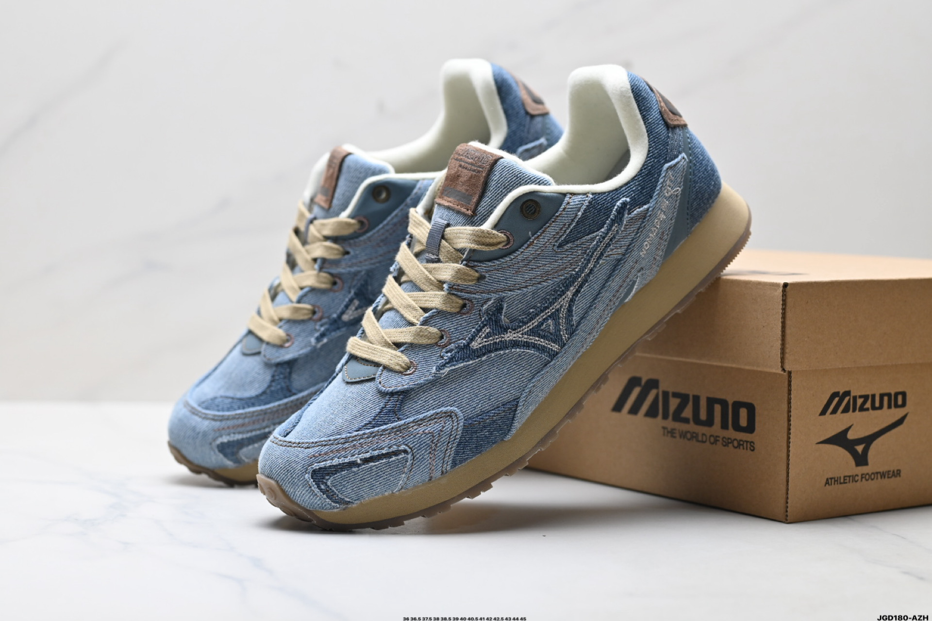 200 Mizuno美津浓 LG 60S 2K 舒适百搭 做旧设计 德训 薄底防滑耐磨 低帮休闲鞋 D1GH24