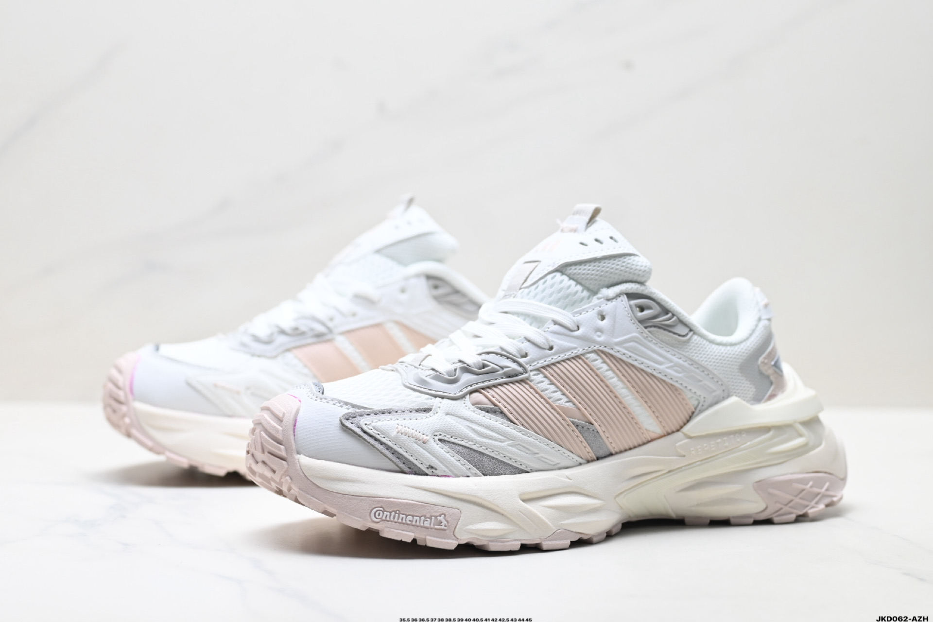 公司级✅Adidas XLG STORM EDGE 阿迪达斯 舒适 防滑 老爹鞋 鞋面由轻薄透气的网布制成 提供卓越的空气流通性能 中底使用品牌独有的Bounce缓震技术 帮助减少地面对关节的冲击力 提升整体的舒适性 鞋子的设计风格简约大气 同时兼顾功能性和美感 适用于各种场景 货号:JQ4085 ID:JKD062-AZH