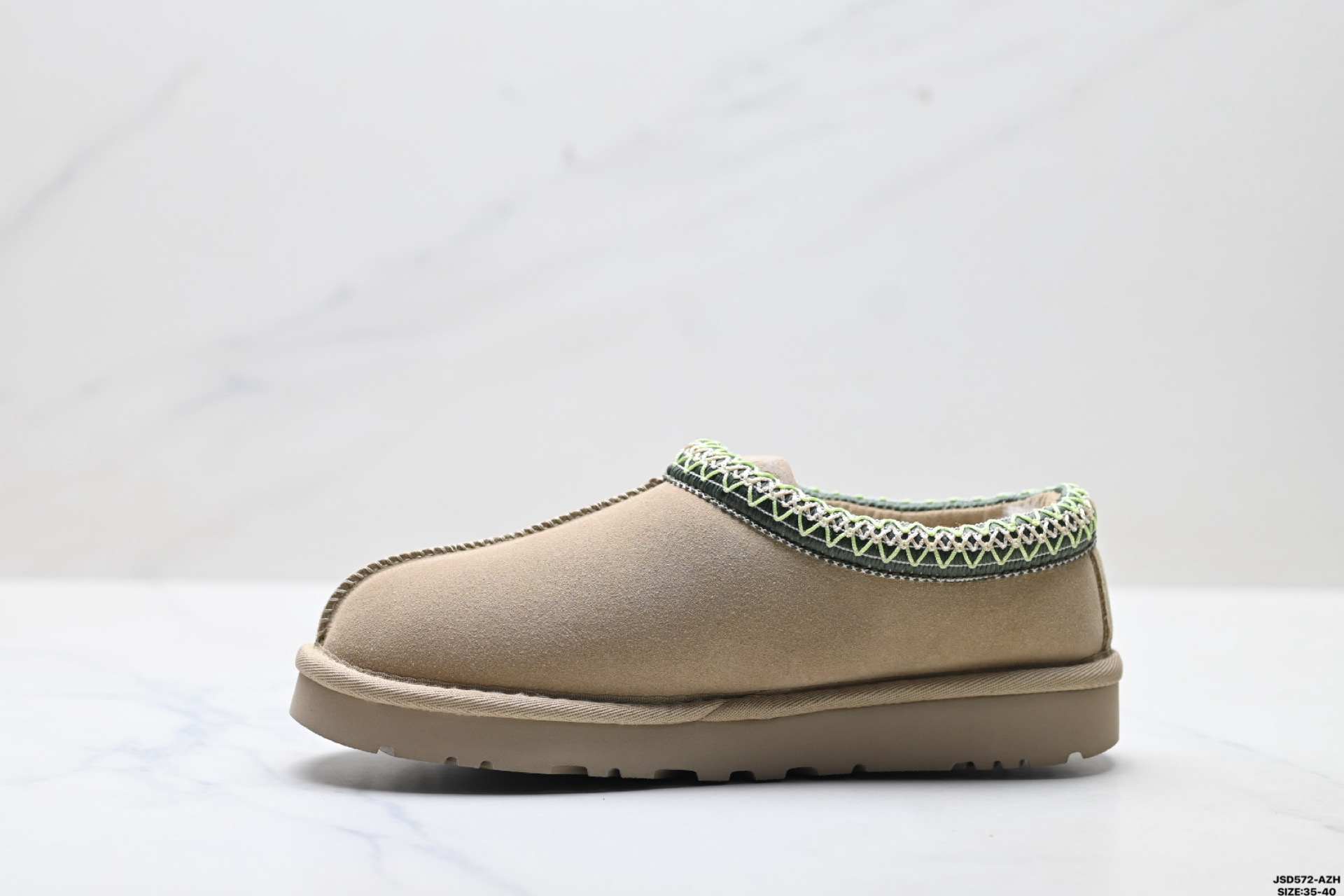 220 UGG TAZZ 舒适柔软时尚 耐磨增高保暖 民族风一脚蹬保暖雪地靴