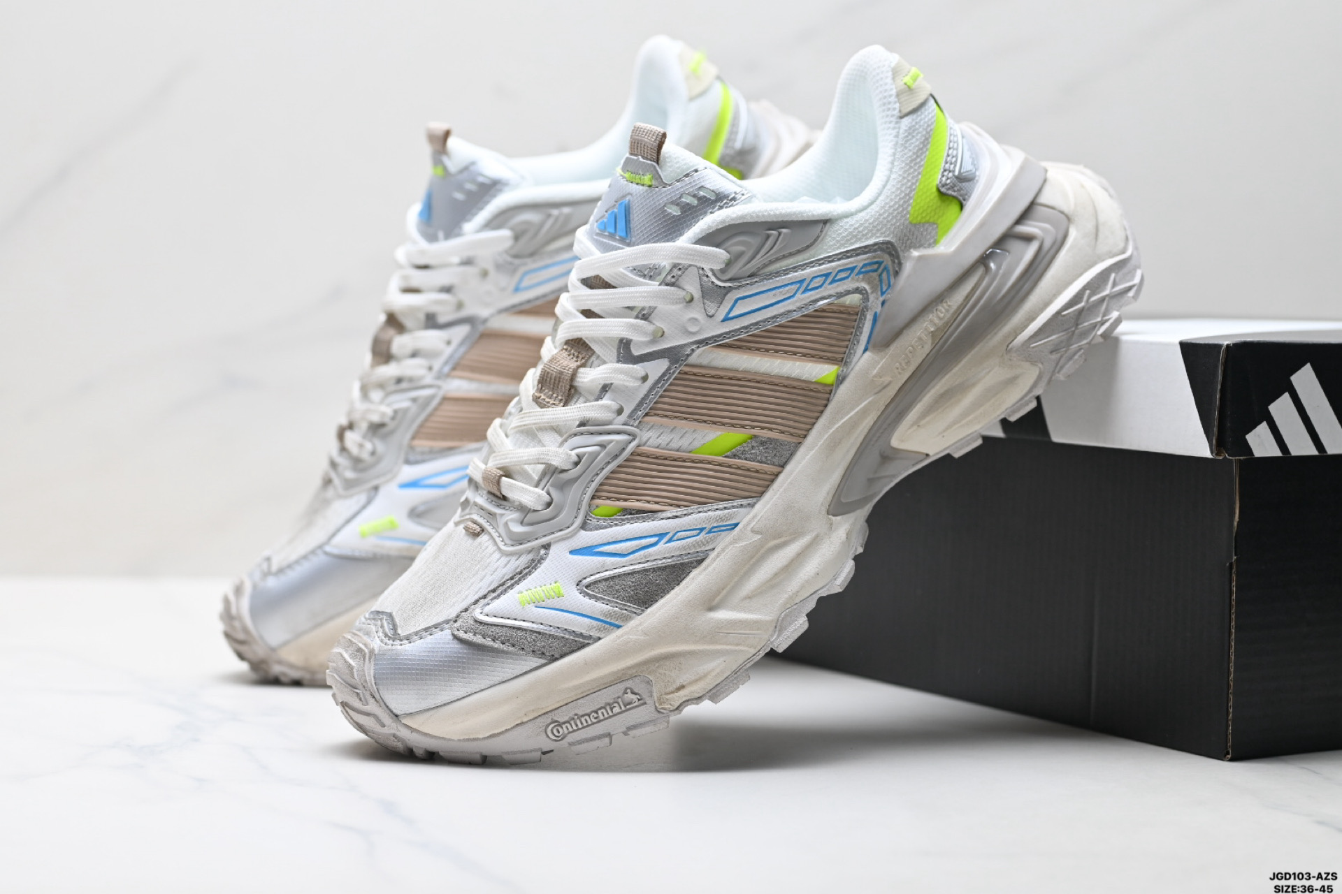 Adidas XLG STORM EDGE 阿迪达斯 舒适 防滑 老爹鞋 鞋面由轻薄透气 JS0059