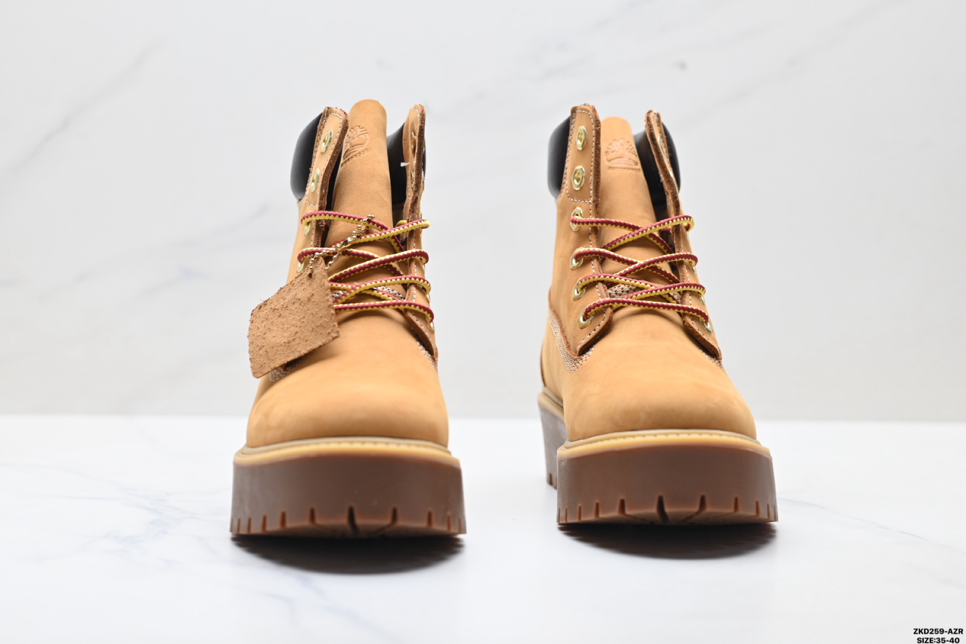 290 Timberland添柏岚 Premium 皮革 耐磨增高舒适 高筒户外靴 TB 1A5RJD 231