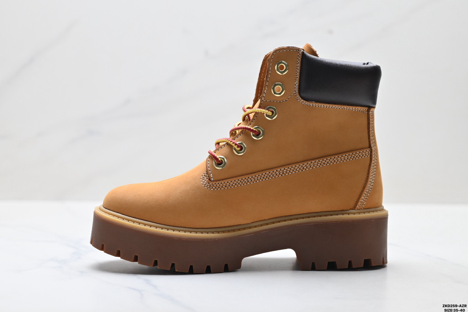 290 Timberland添柏岚 Premium 皮革 耐磨增高舒适 高筒户外靴 TB 1A5RJD 231