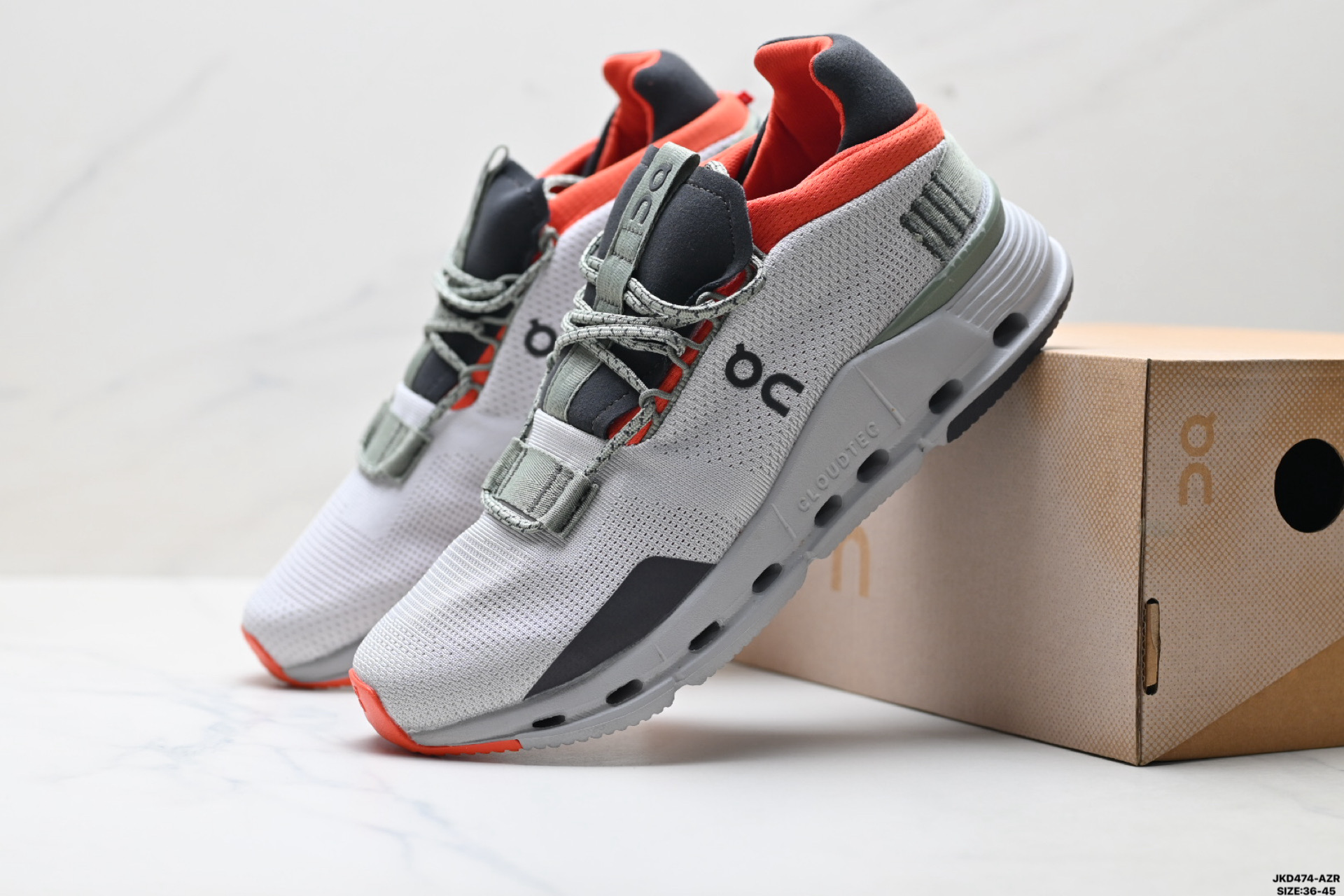 180 On昂跑 Cloudnova 减震防滑耐磨防水透气 低帮户外功能鞋