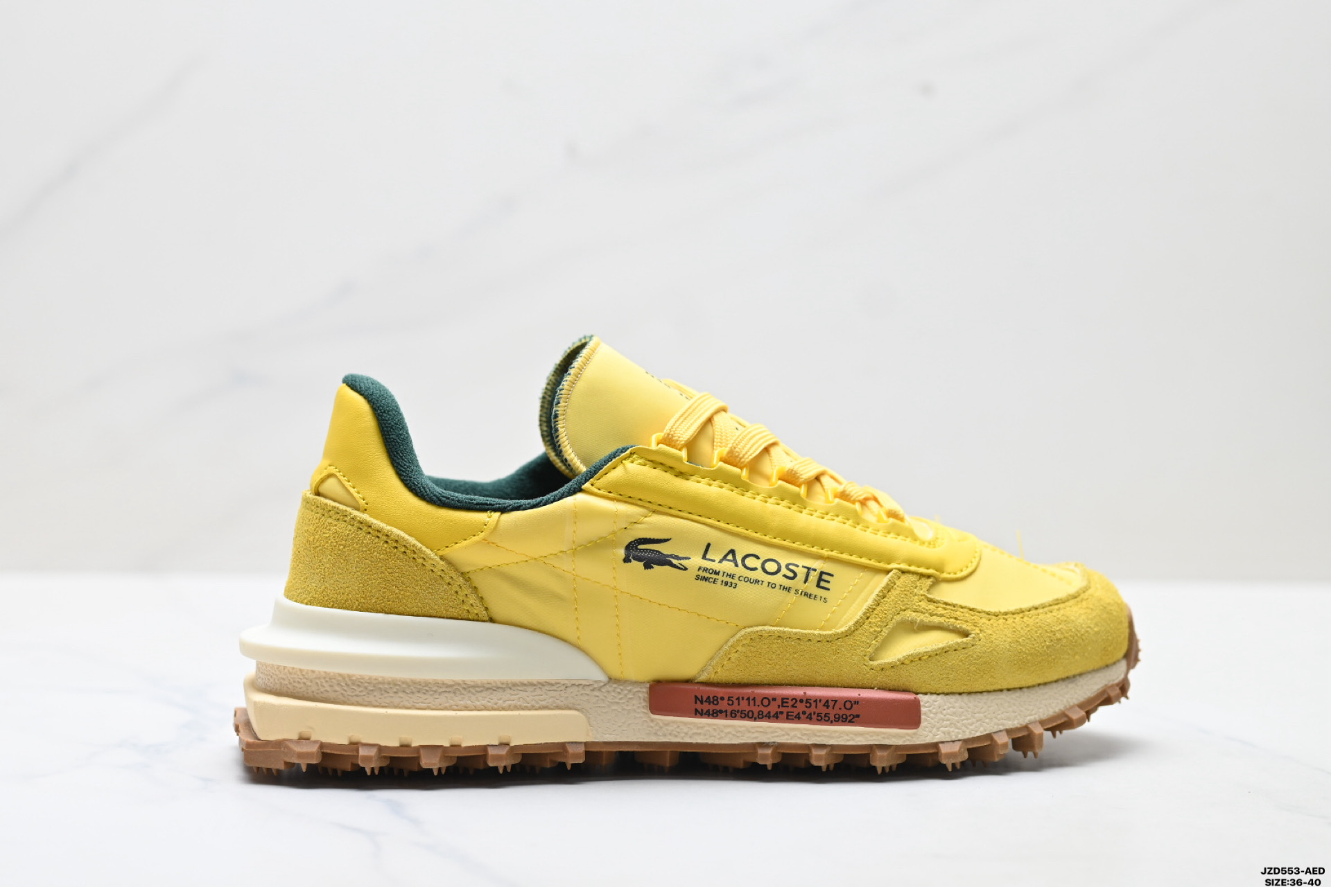 🈴💰130
公司级✅LACOSTE法国鳄鱼 Elite Active 时尚百搭 低帮 生活休闲鞋
尺码:36-40
ID:JZD553-AED