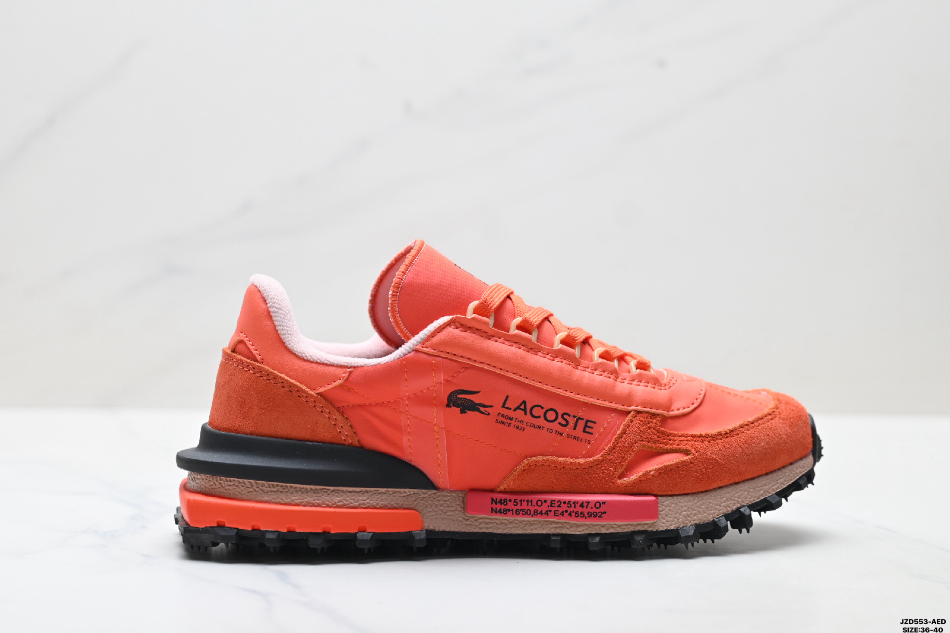 💰130
公司级✅LACOSTE法国鳄鱼 Elite Active 时尚百搭 低帮 生活休闲鞋
尺码:36-40
ID:JZD553-AED