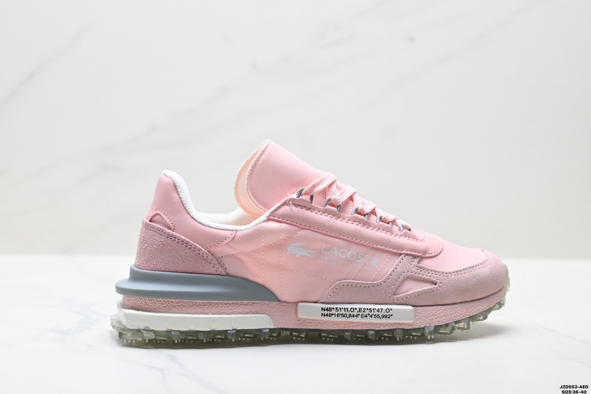 💰130
公司级✅LACOSTE法国鳄鱼 Elite Active 时尚百搭 低帮 生活休闲鞋
尺码:36-40
ID:JZD553-AED