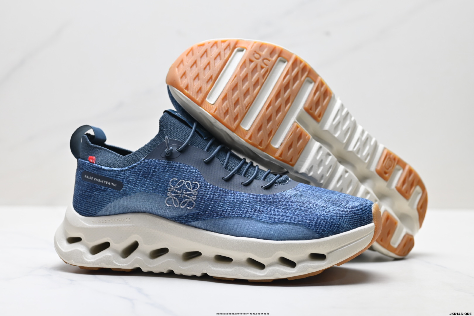 180 Loewe x On昂跑Cloudtilt 罗意威 联名轻量运动休闲鞋 脚感很舒服