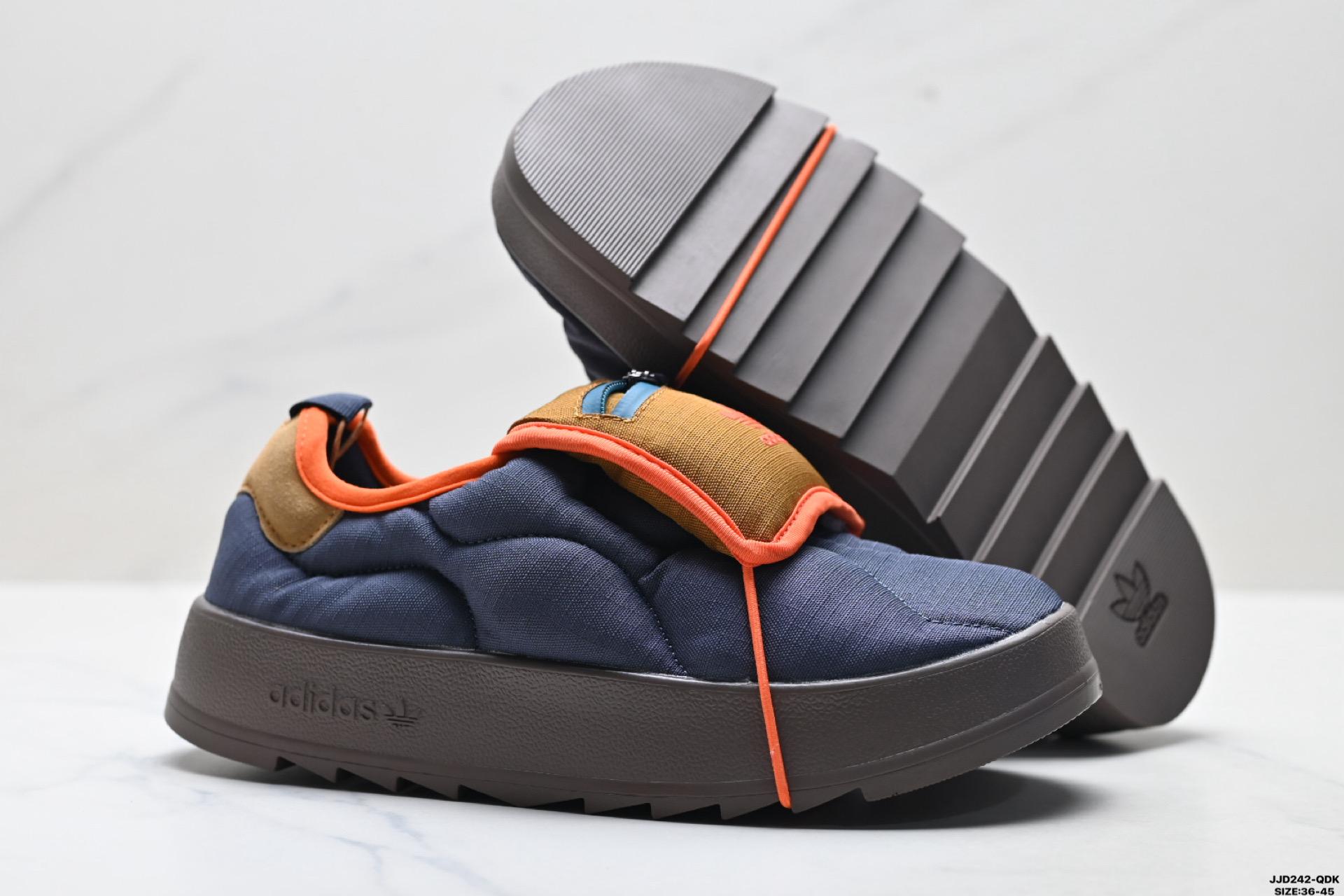 Adidas Originals Puffylette 阿迪达斯 三叶草 毛毛虫 复古运动鞋 IF3956