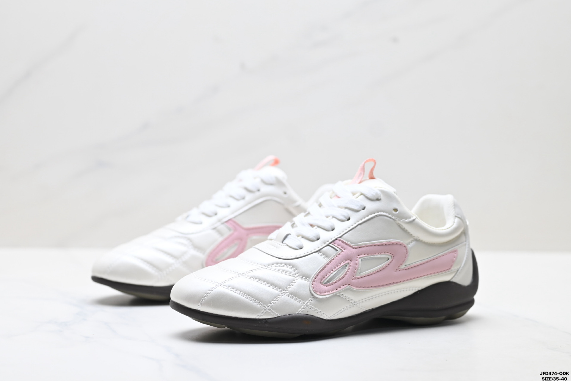 GOOD BAI 白敬亭同款 复古时尚流浪鞋 网纹格 赛车鞋设计搭配做旧效果 6380AZULCLARO