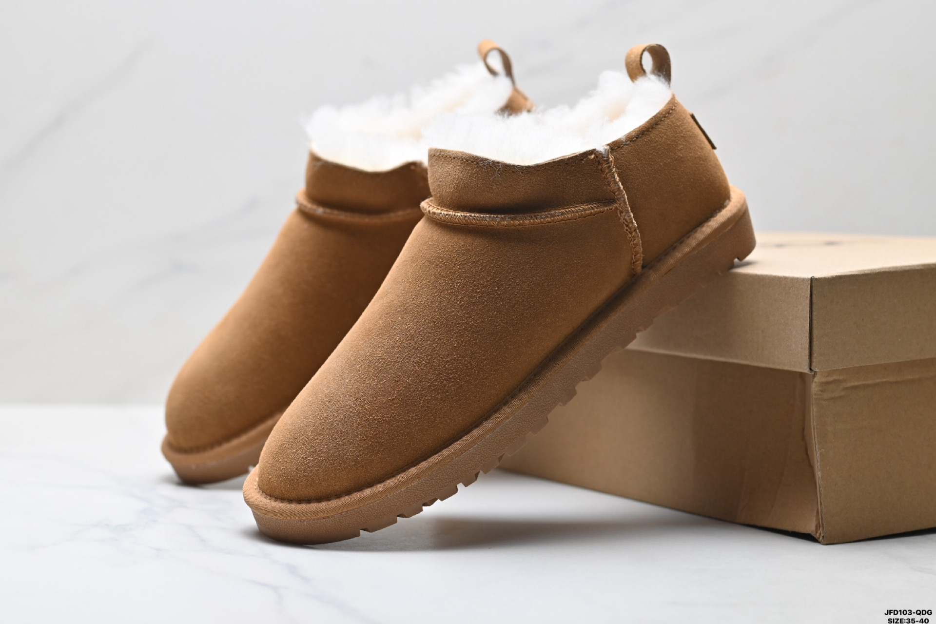 190 UGG DAKOTA 舒适柔软时尚 耐磨增高保暖 一脚蹬保暖雪地靴 5125